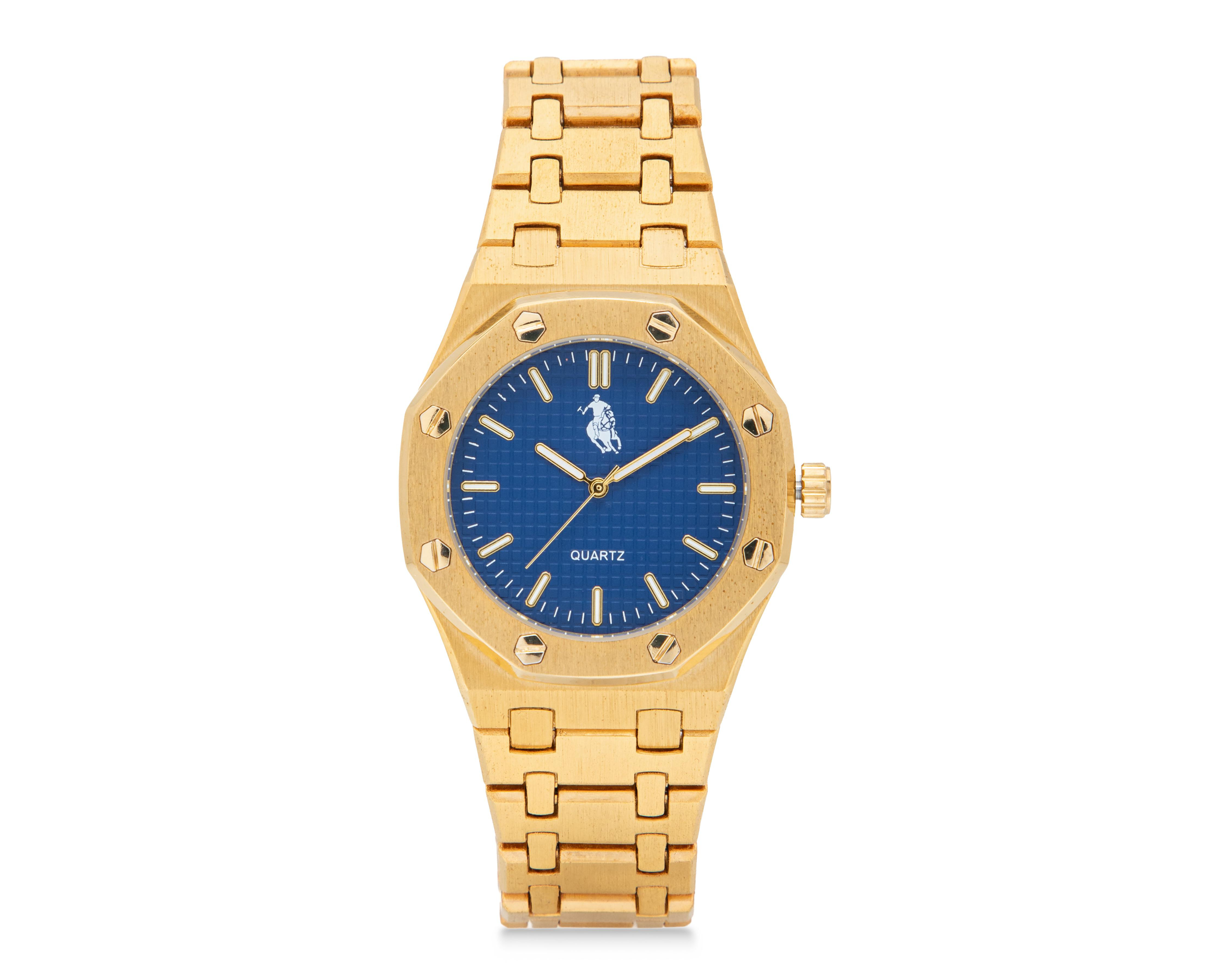 Reloj para Hombre Polo Union Club Dorado