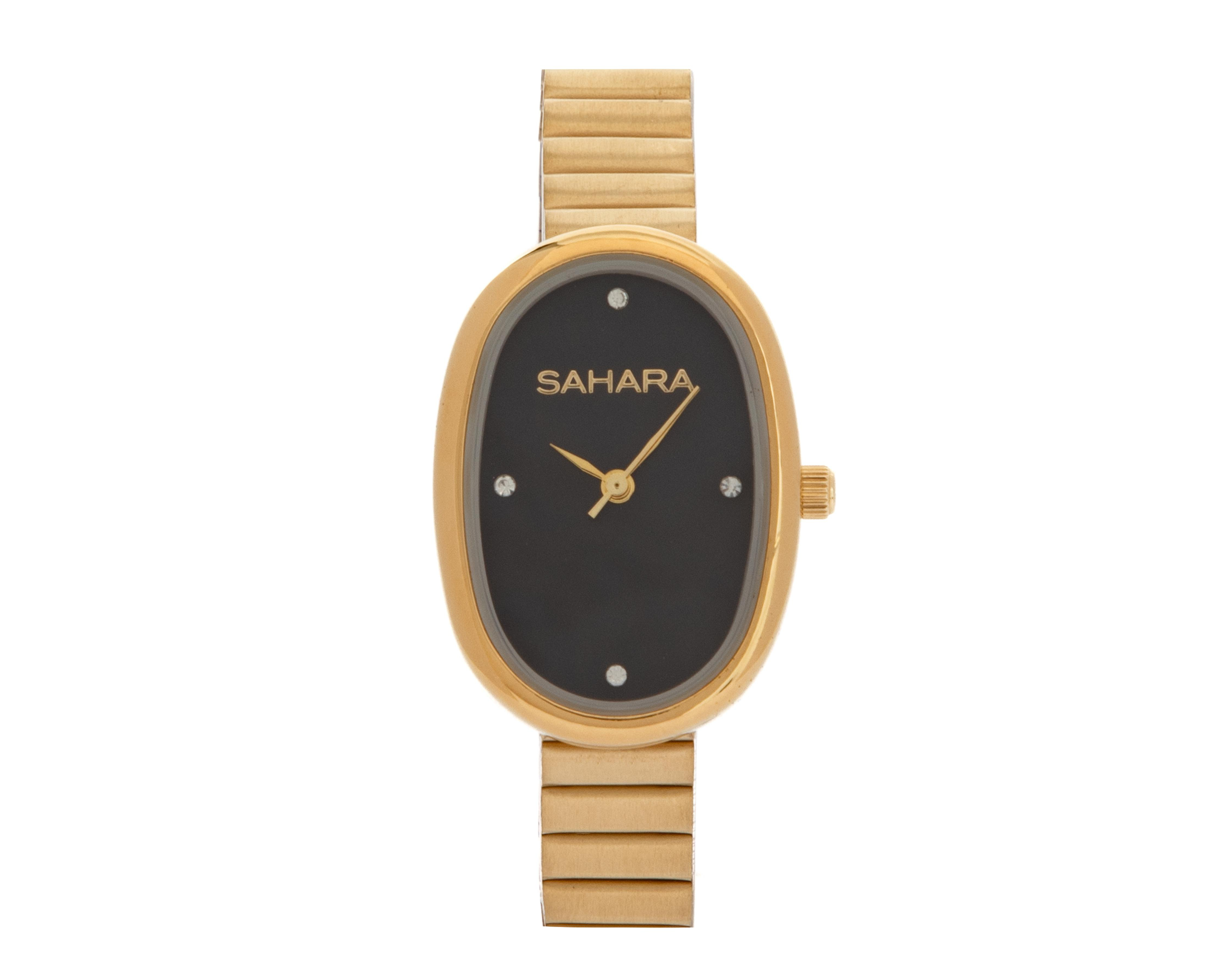 Foto 2 pulgar | Reloj para Mujer Sahara Dorado SHR-D-04078-24