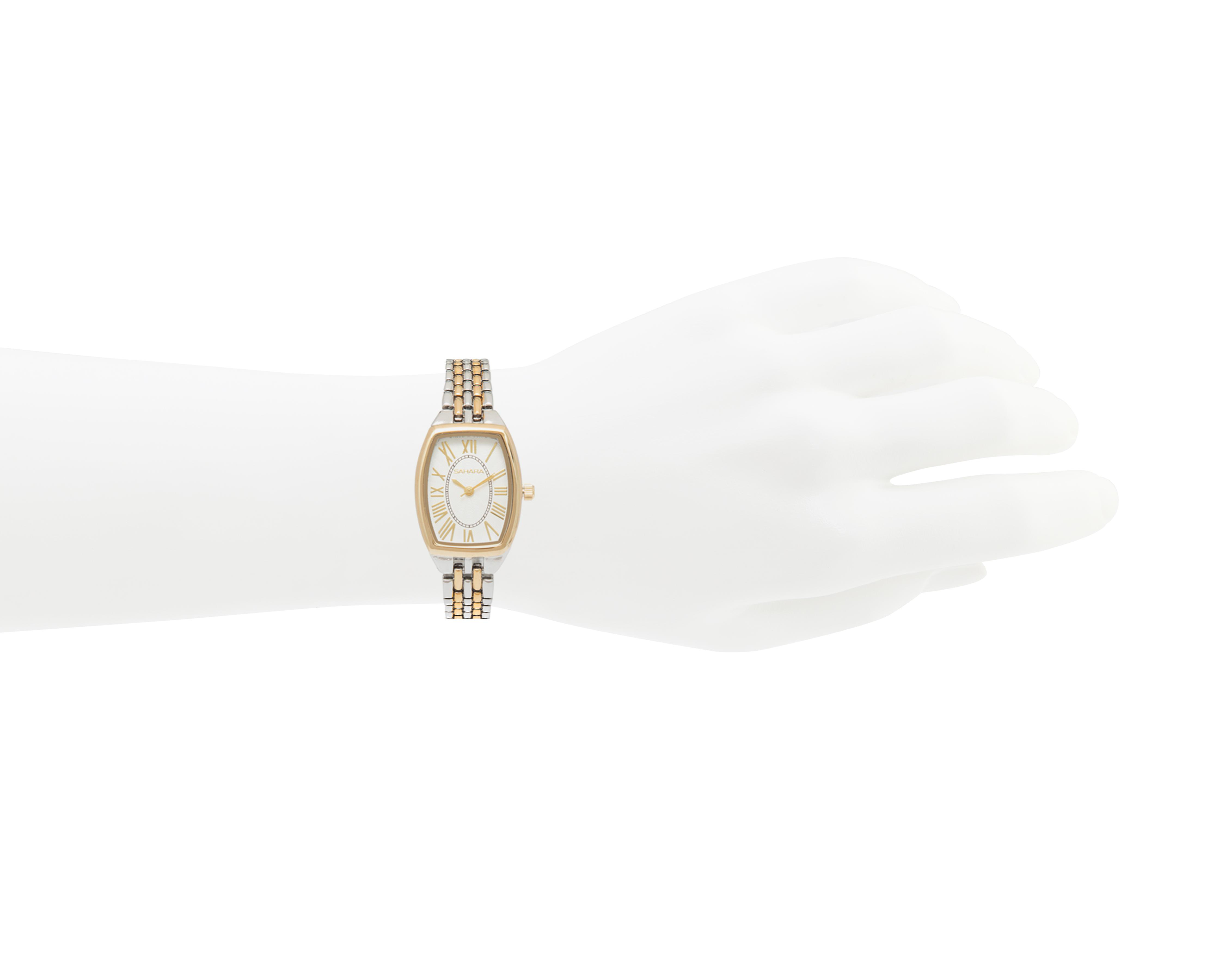 Foto 5 pulgar | Reloj para Mujer Sahara Dorado SHR-D-BW24-24