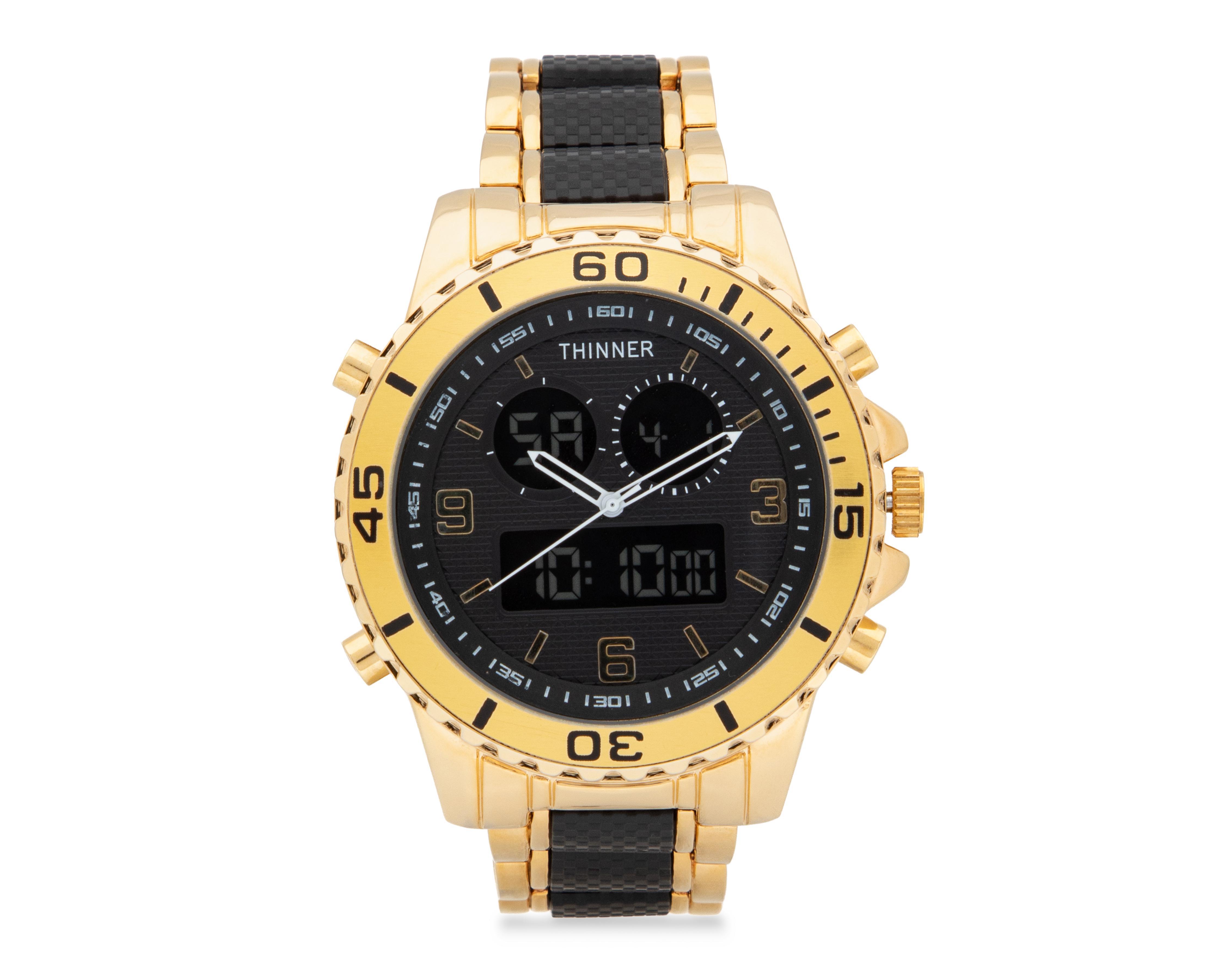 Reloj para Hombre Thinner Dorado TNR-P3547-24