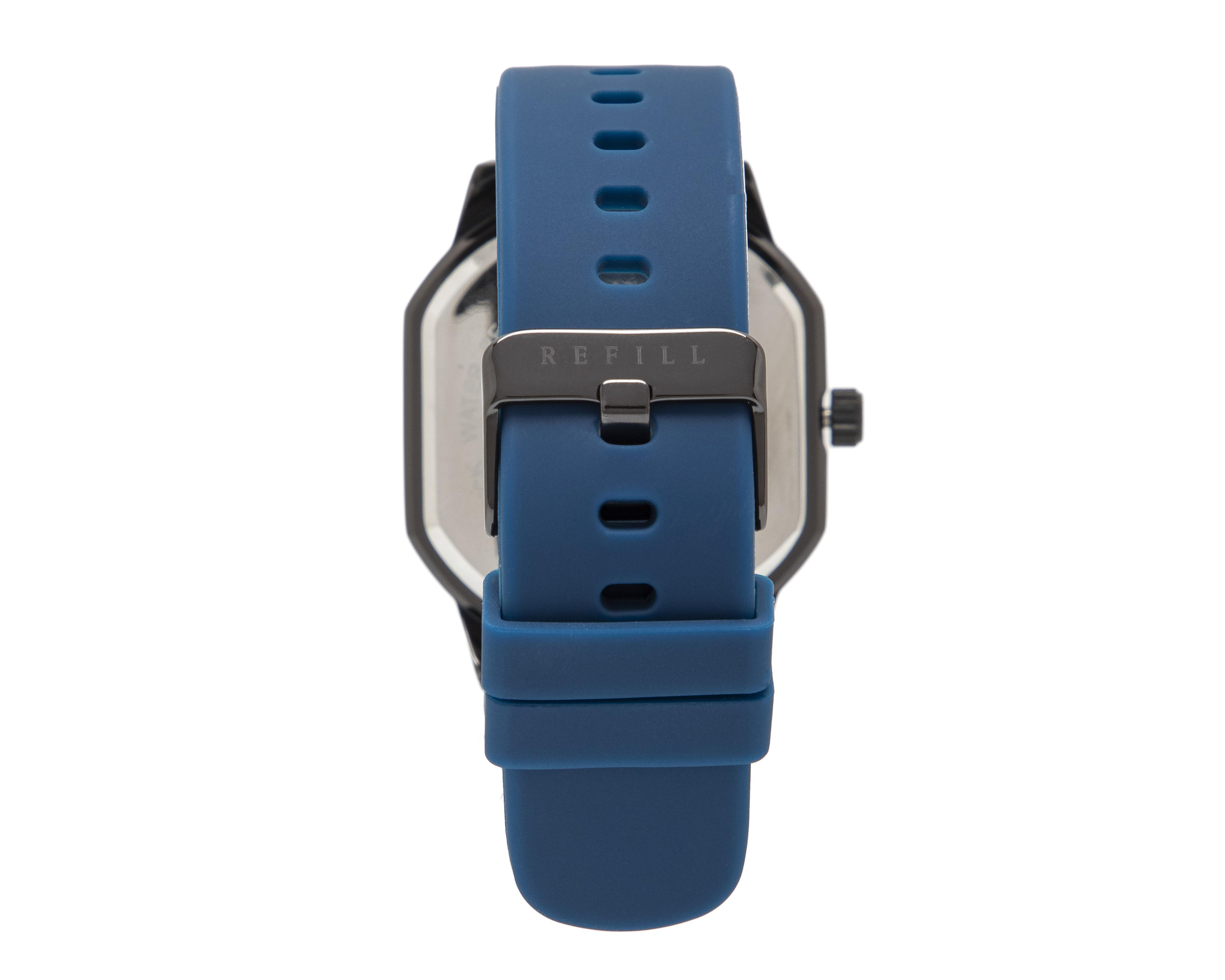 Foto 4 pulgar | Reloj para Hombre Refill Azul RFL-C-BLE-24