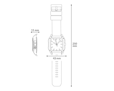 Foto 6 | Reloj para Hombre Refill Azul RFL-C-BLE-24