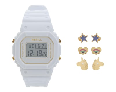 Foto 1 | Reloj para Mujer Refill RFL-D-A1848-24 con 3 Accesorios