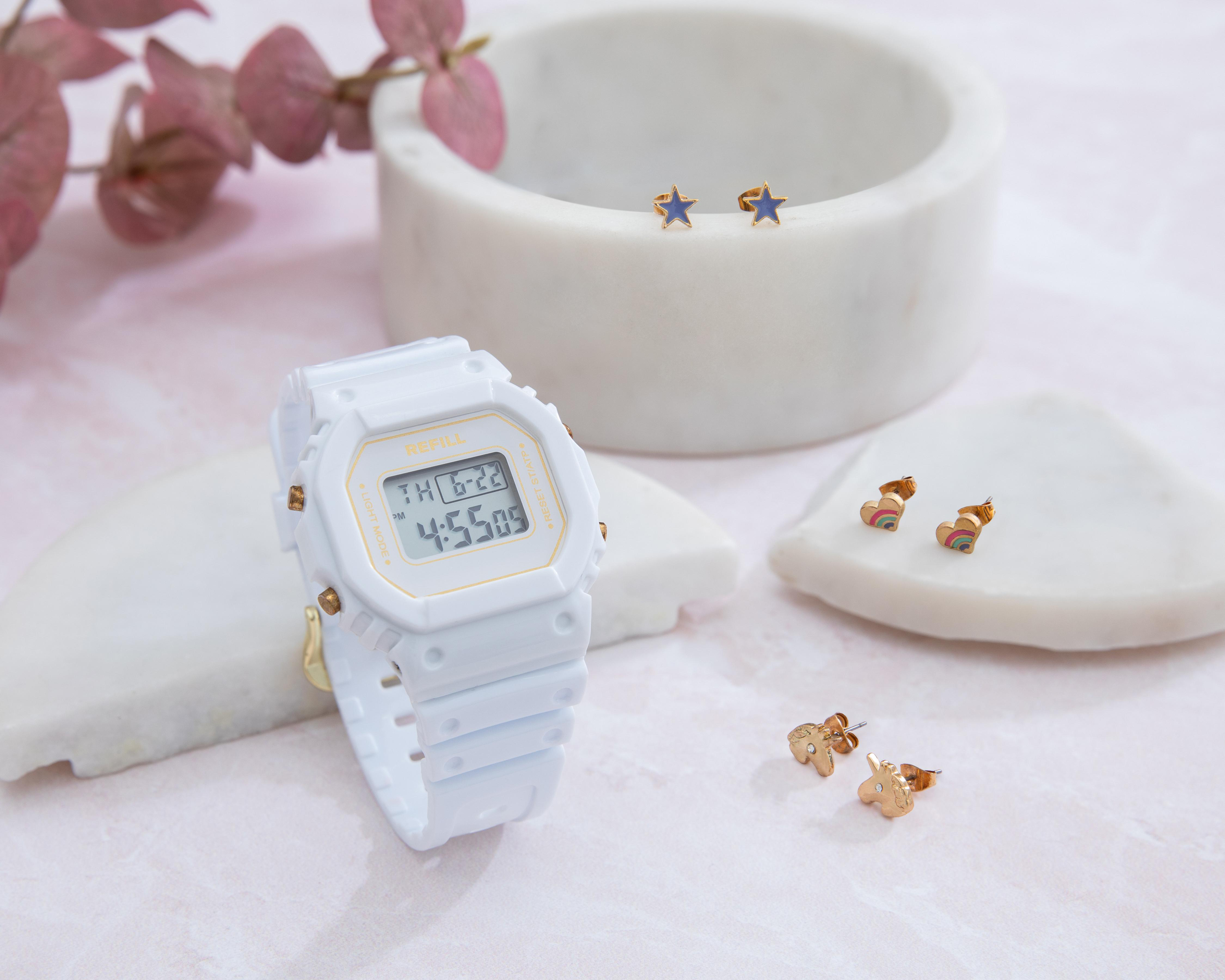 Foto 8 | Reloj para Mujer Refill RFL-D-A1848-24 con 3 Accesorios