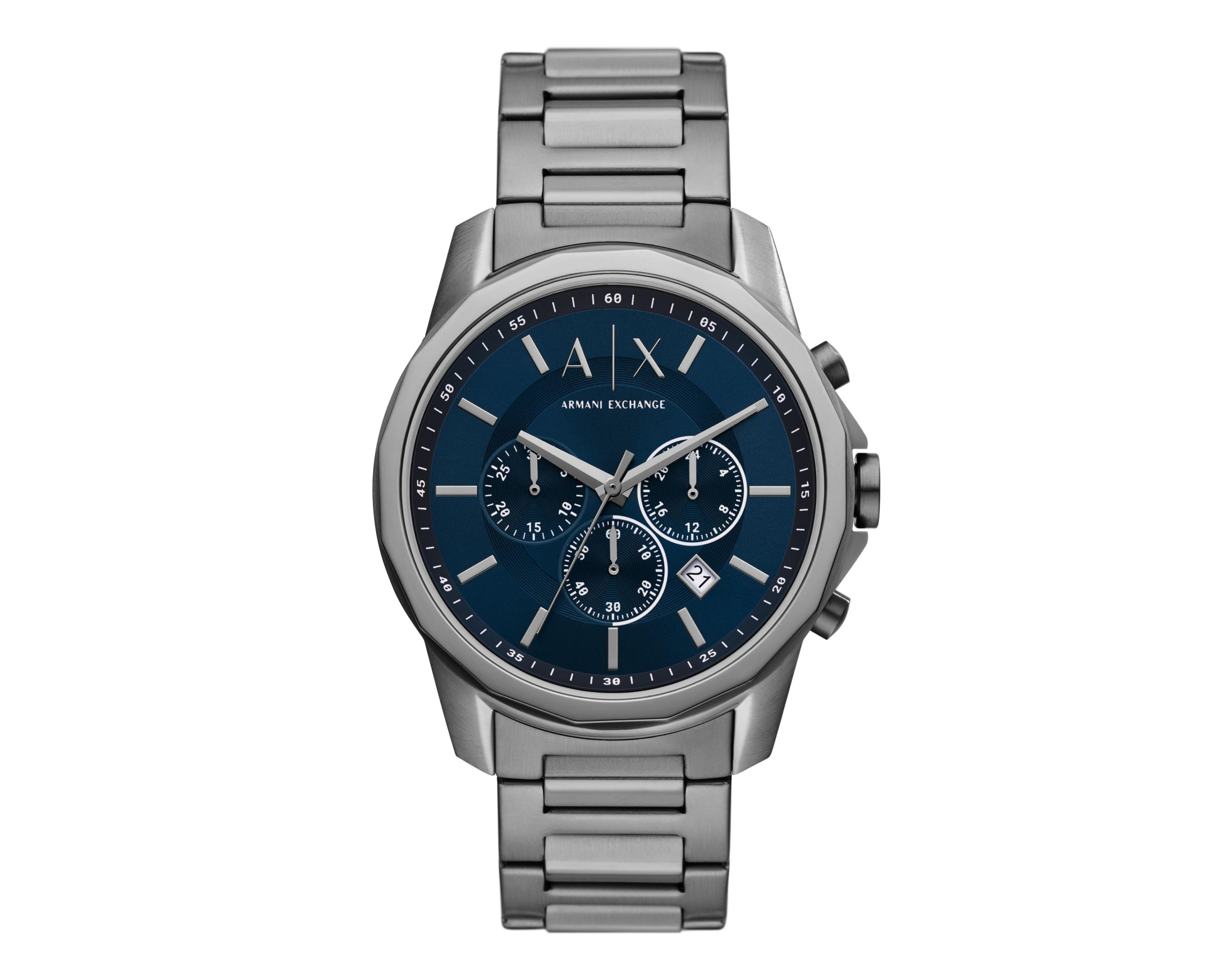 Foto 2 pulgar | Reloj para Hombre Armani Exchange Gris AX1731