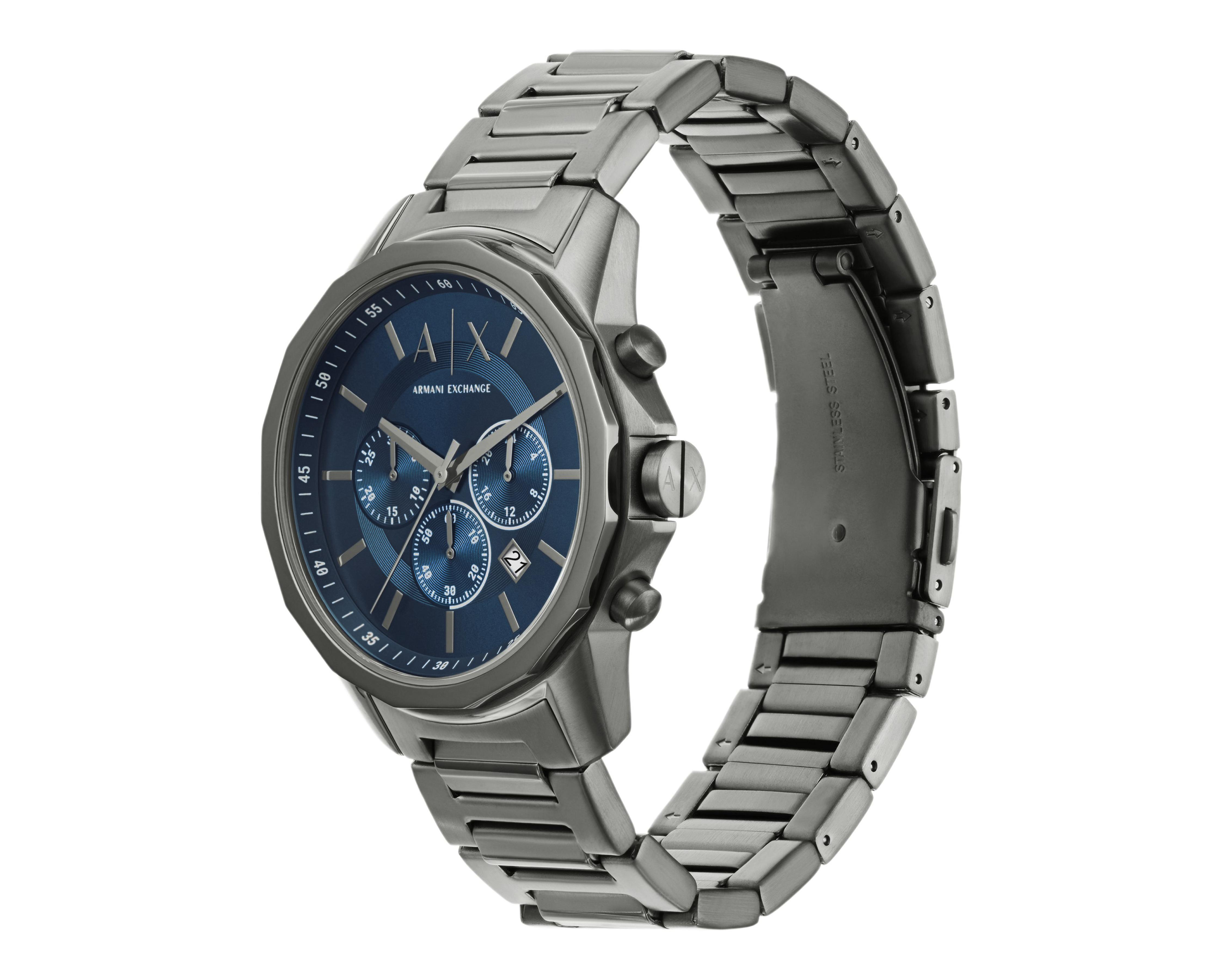 Foto 5 pulgar | Reloj para Hombre Armani Exchange Gris AX1731