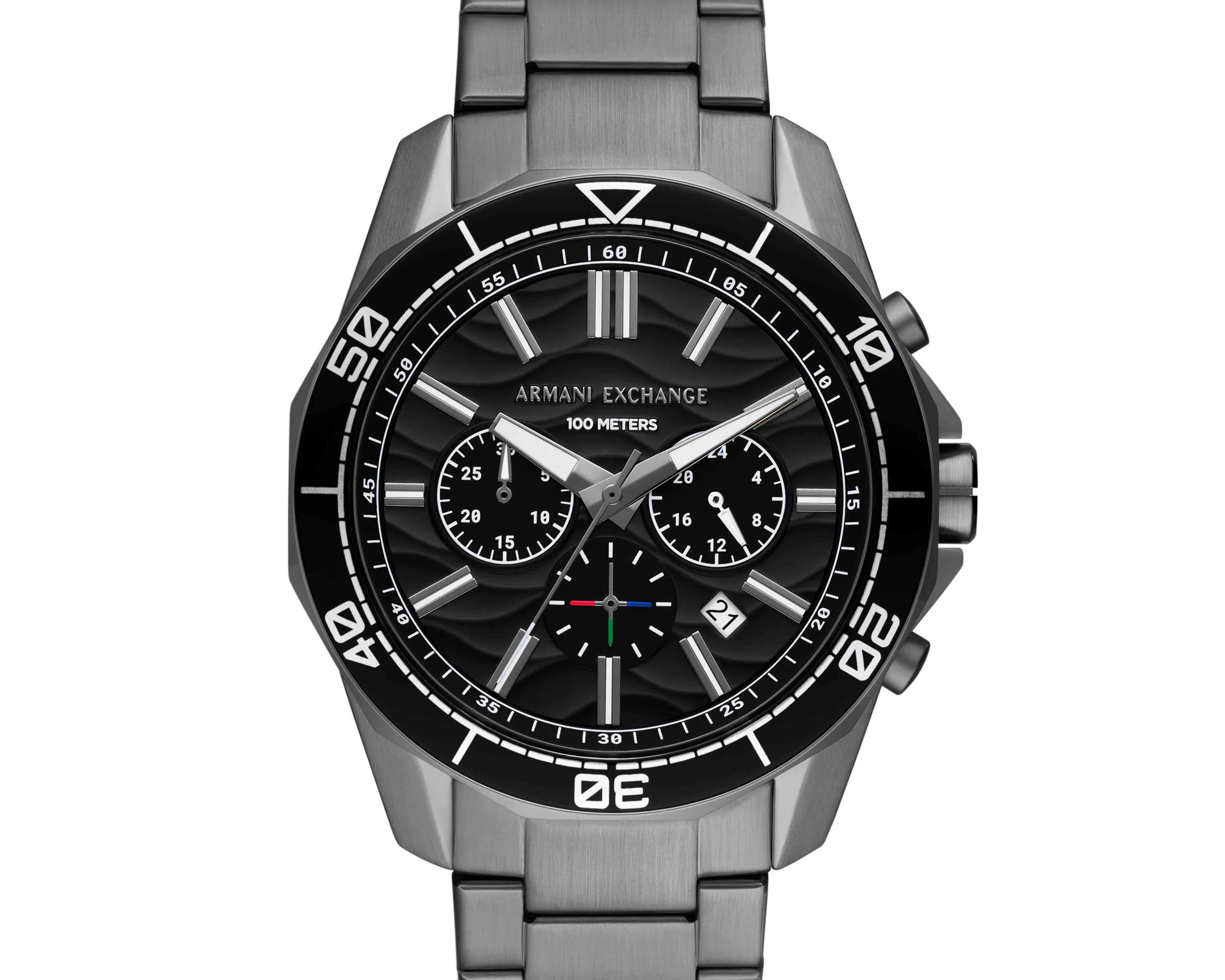 Foto 6 pulgar | Reloj para Hombre Armani Exchange Plomizo Ax1959