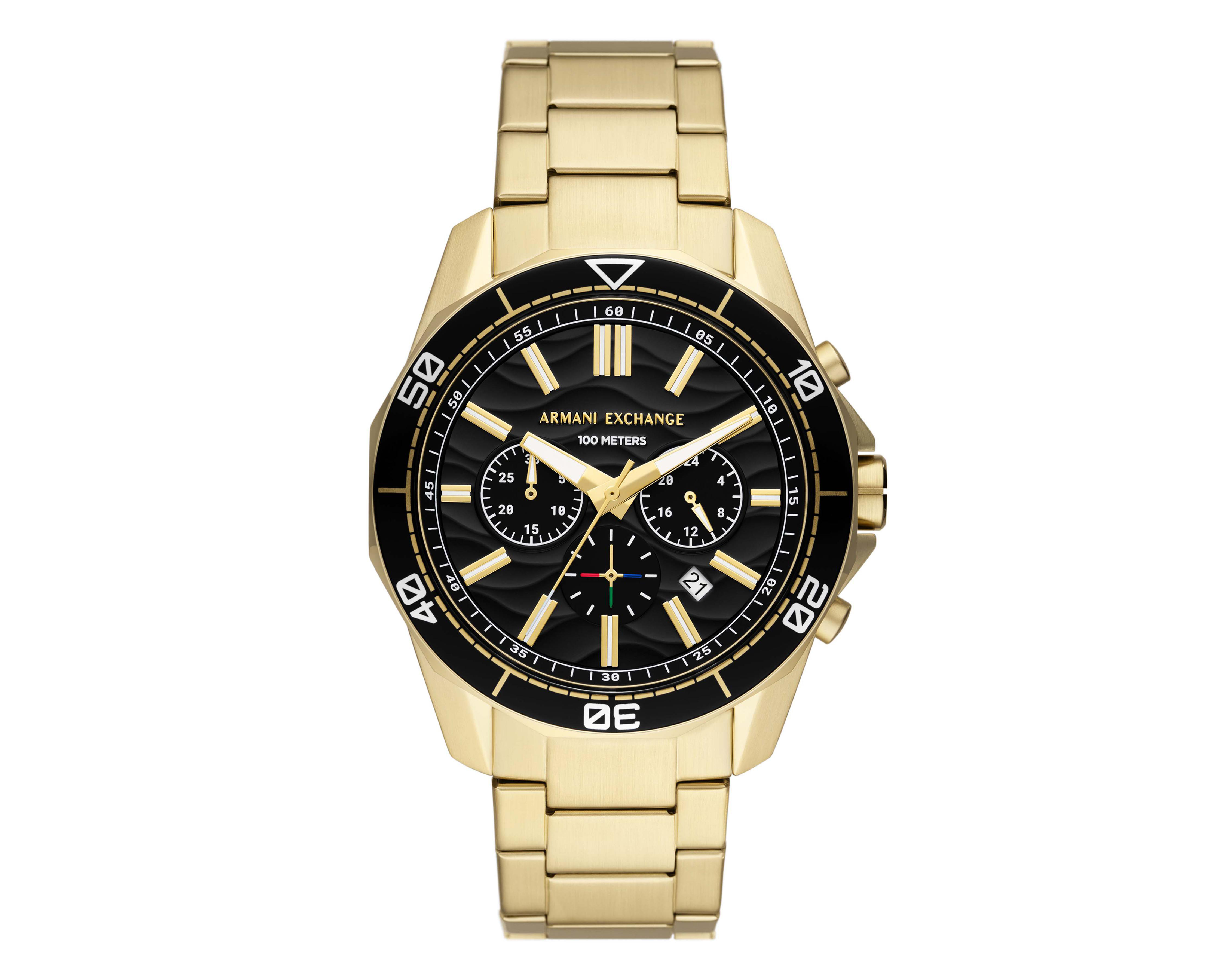 Reloj para Hombre Armani Exchange Dorado Ax1958