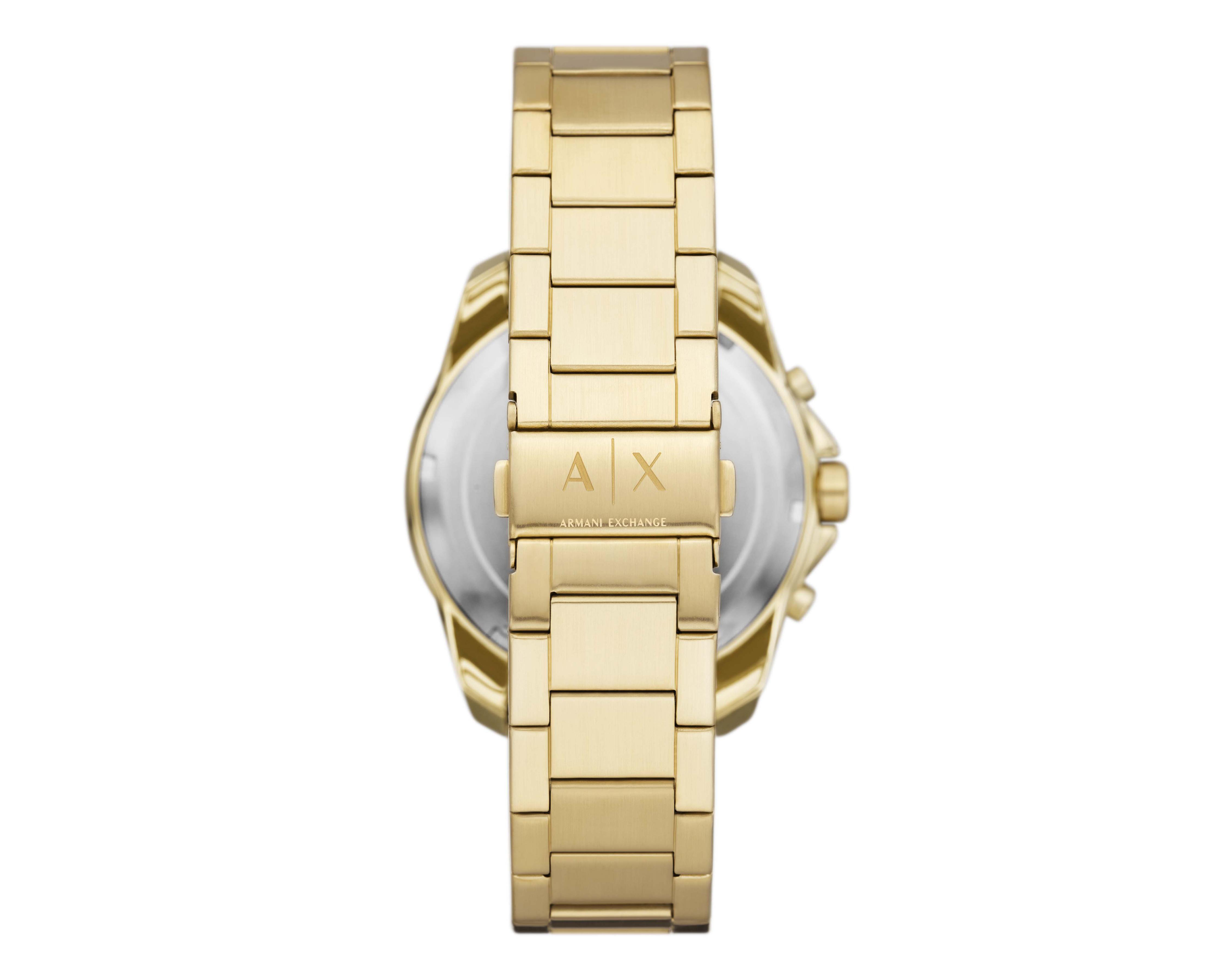 Foto 4 pulgar | Reloj para Hombre Armani Exchange Dorado Ax1958