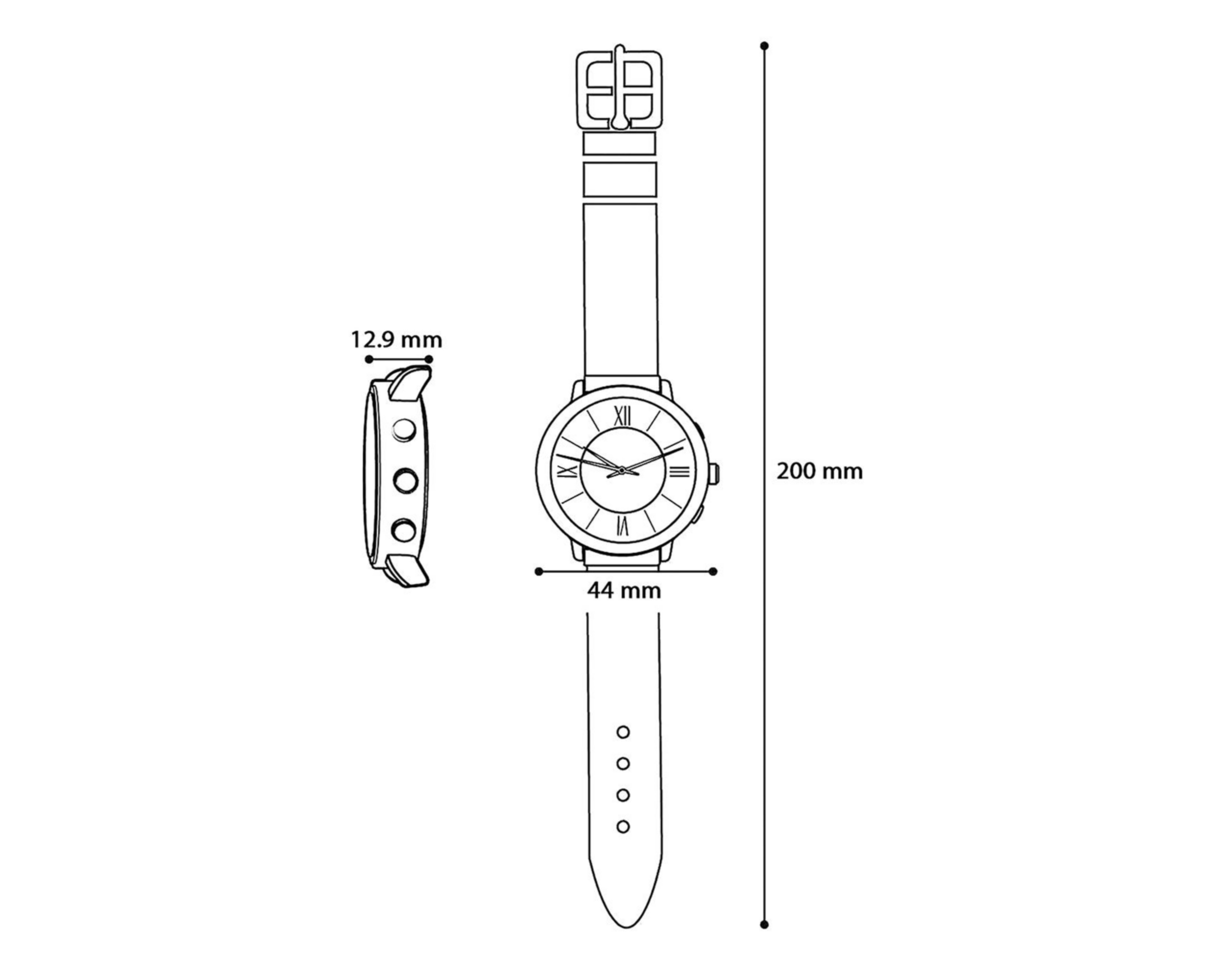 Foto 9 pulgar | Reloj para Hombre Armani Exchange Dorado Ax1958