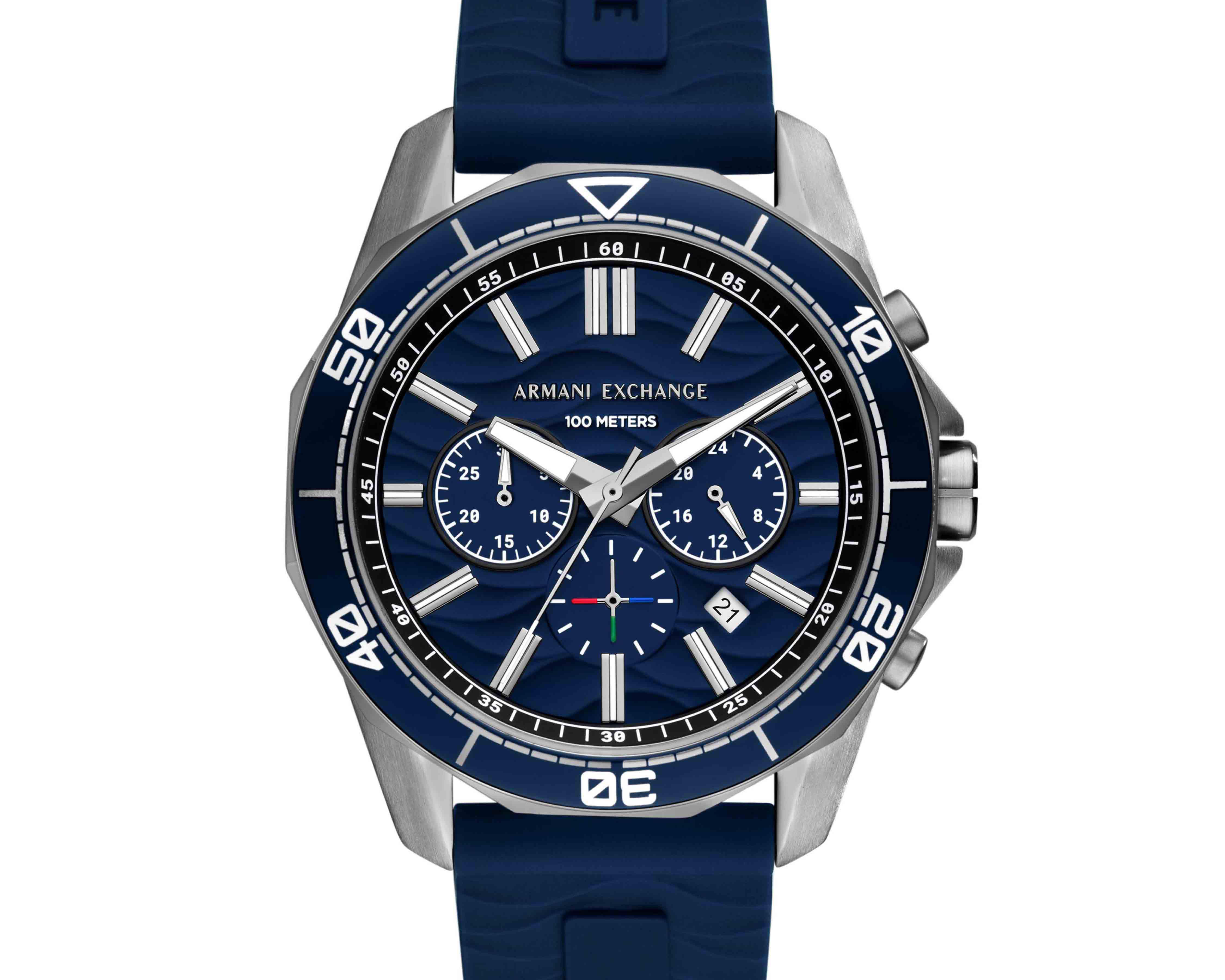 Foto 5 | Reloj para Hombre Armani Exchange Azul Ax1960