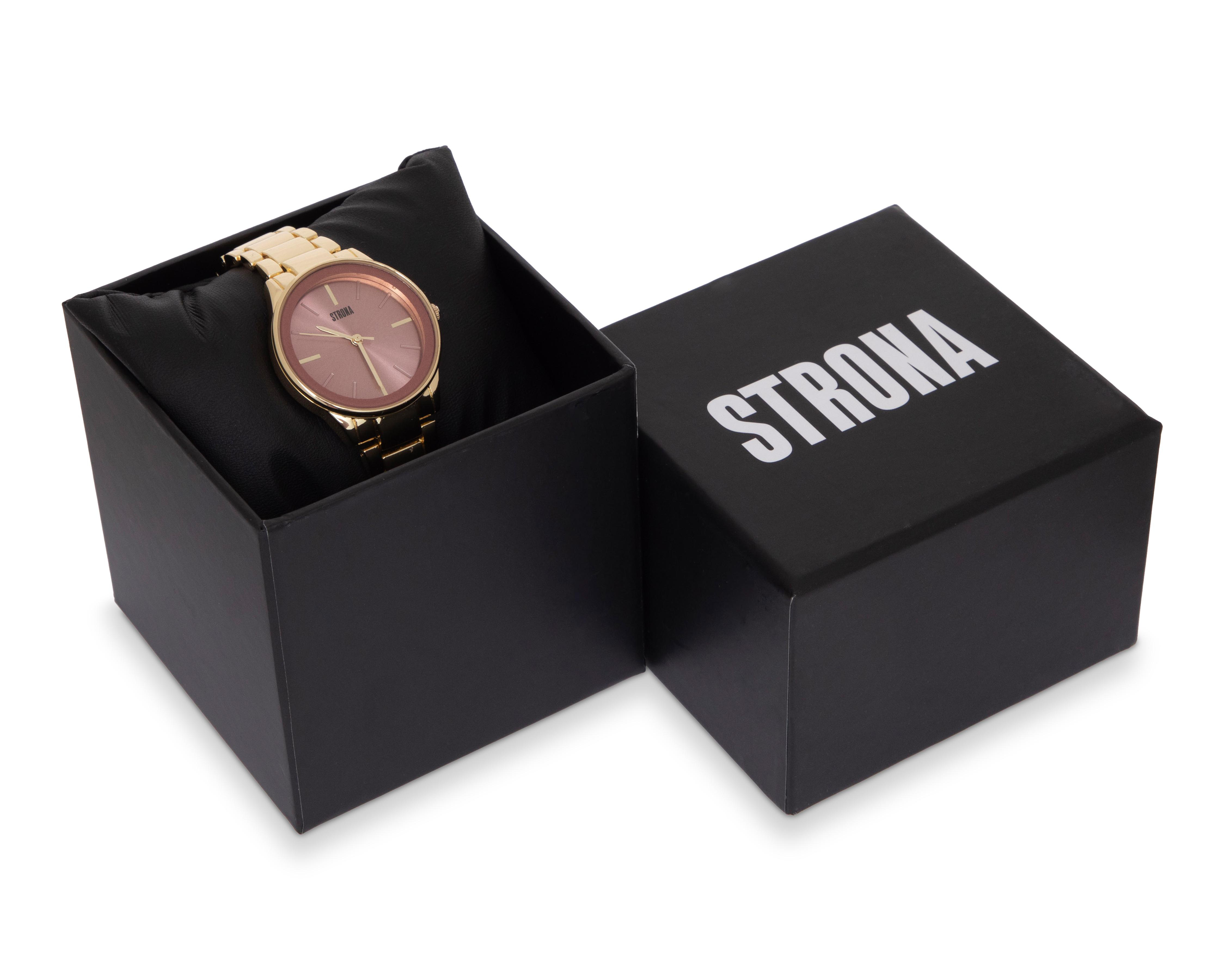 Foto 6 pulgar | Reloj Strona para Mujer STN-NAN53-24 Dorado