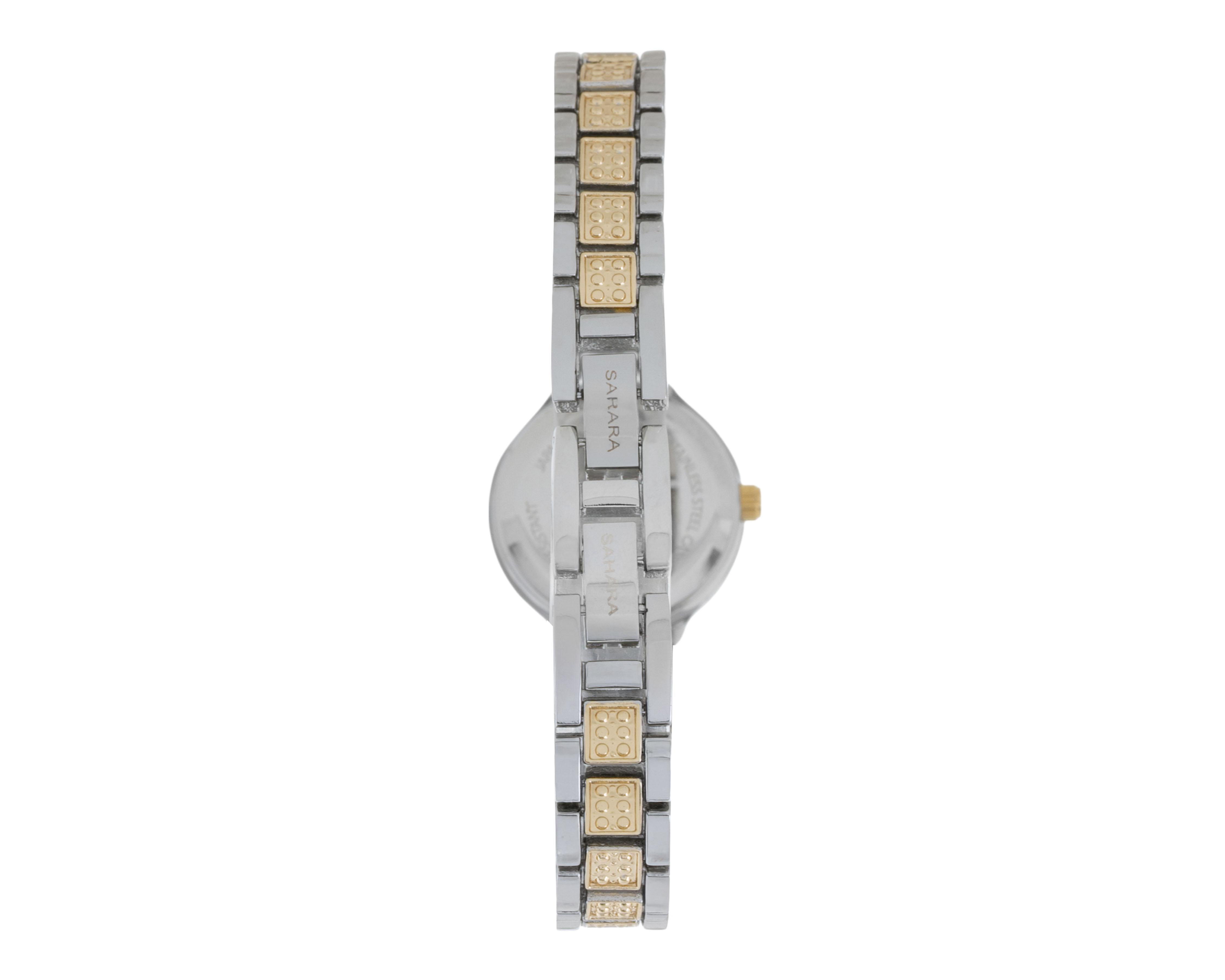 Foto 4 pulgar | Reloj para Mujer Sahara Plateado SHR-D-EG17-24