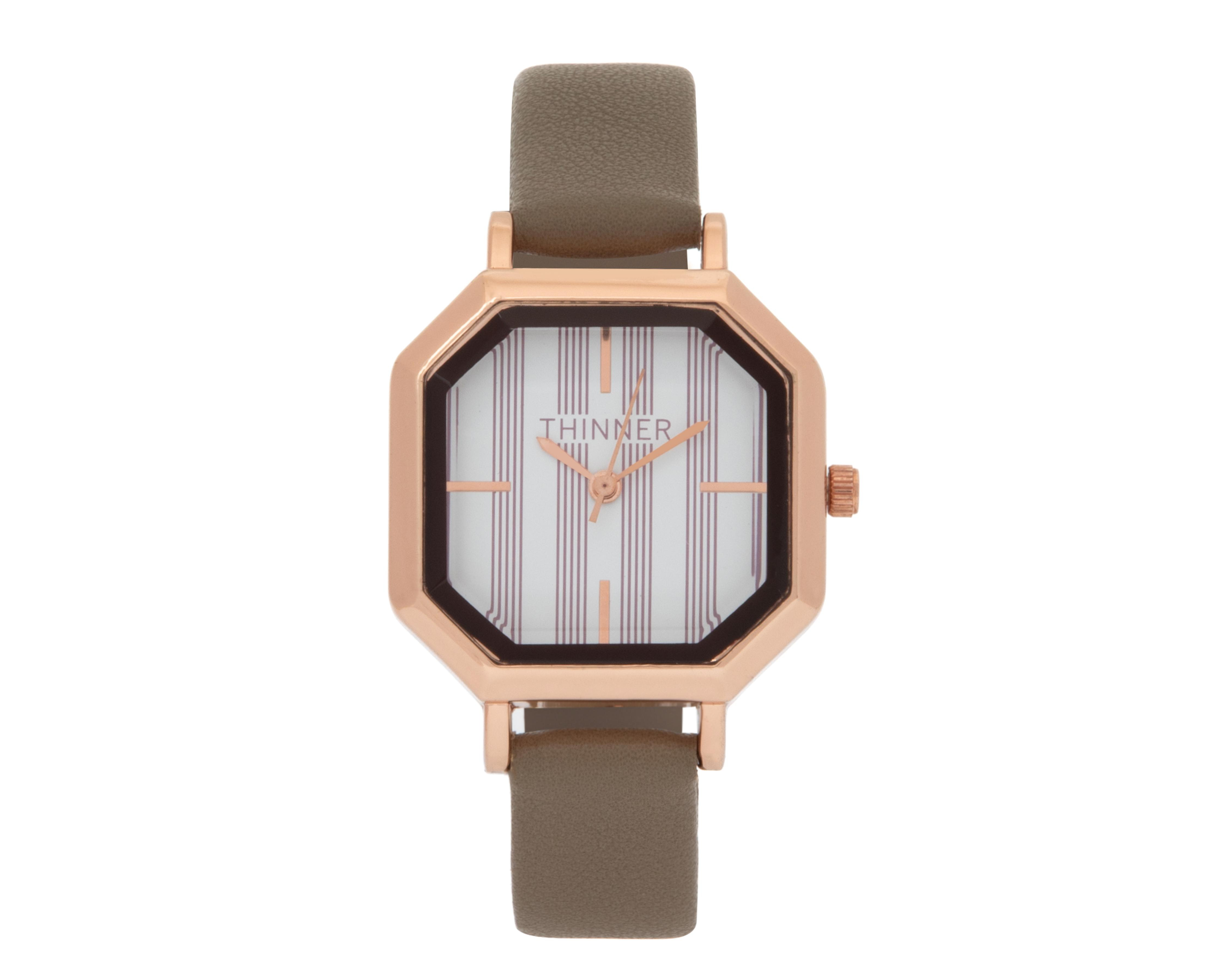 Foto 2 pulgar | Reloj para Mujer Sahara Beige TNR-LW86-24