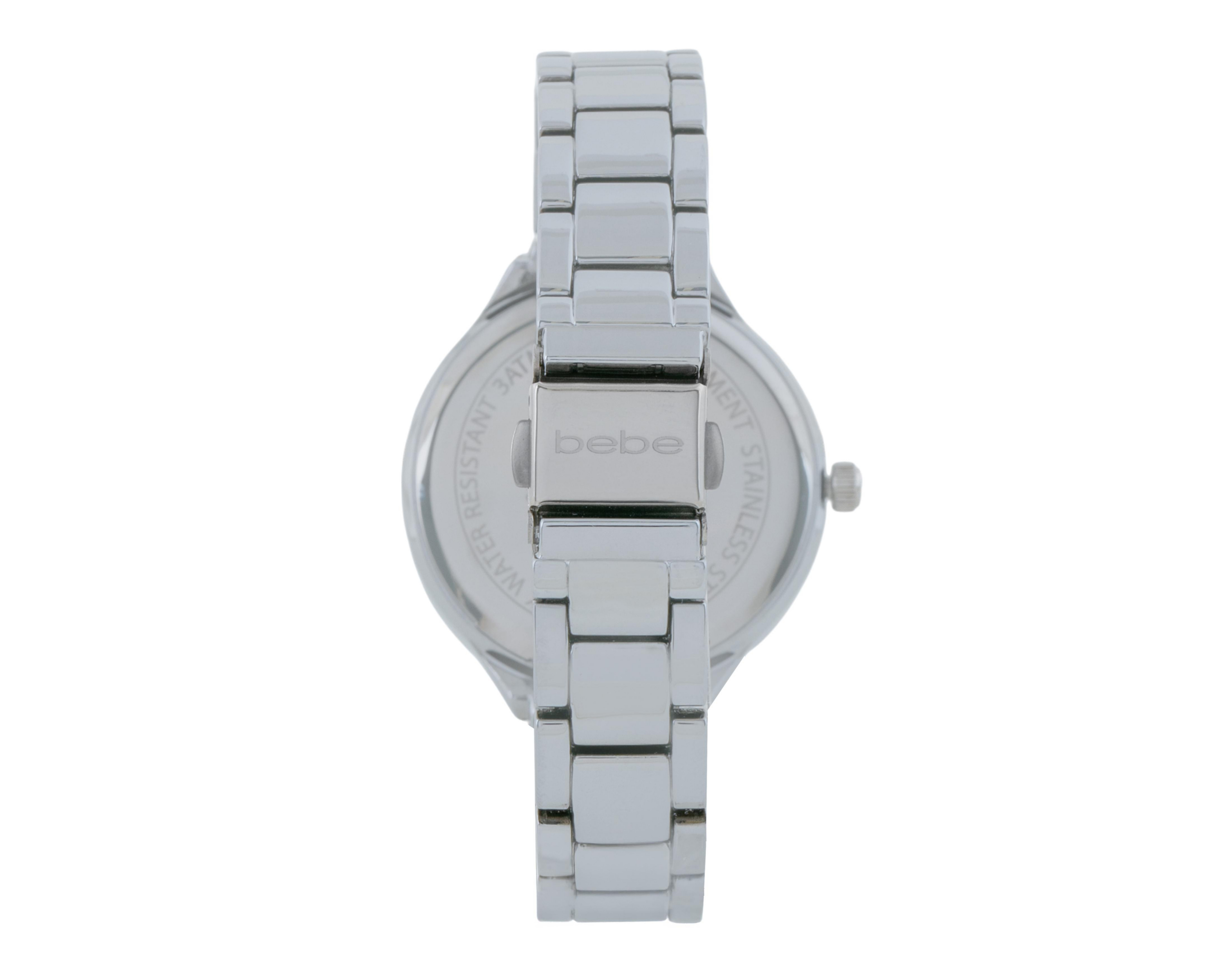Foto 4 pulgar | Reloj para Mujer Bebe Plateado BB-15821-24