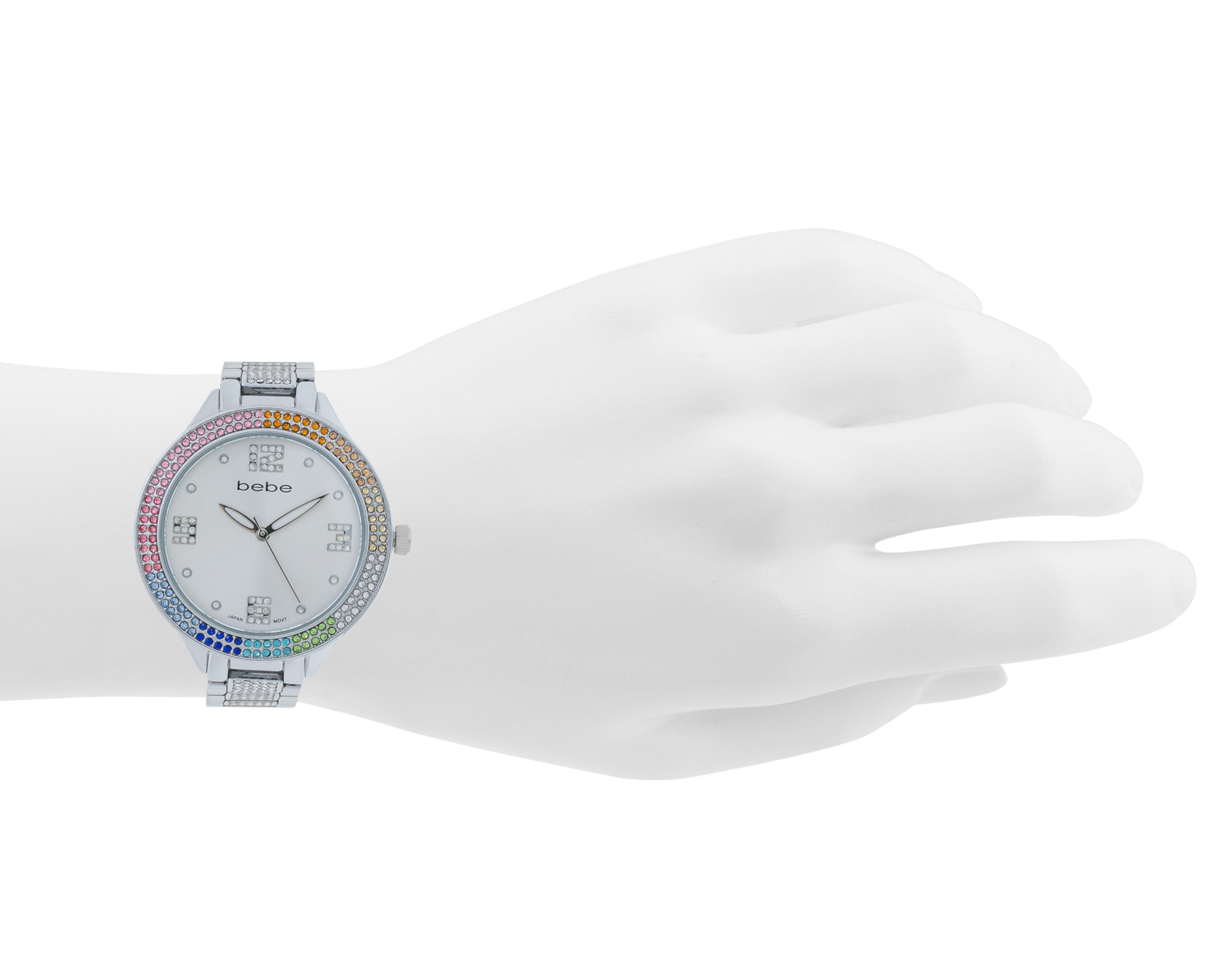 Foto 5 pulgar | Reloj para Mujer Bebe Plateado BB-15821-24