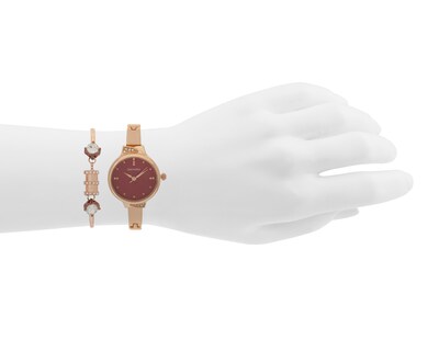 Foto 6 | Reloj para Mujer Sahara Dorado SHR-D-100-24 con 1 Accesorio