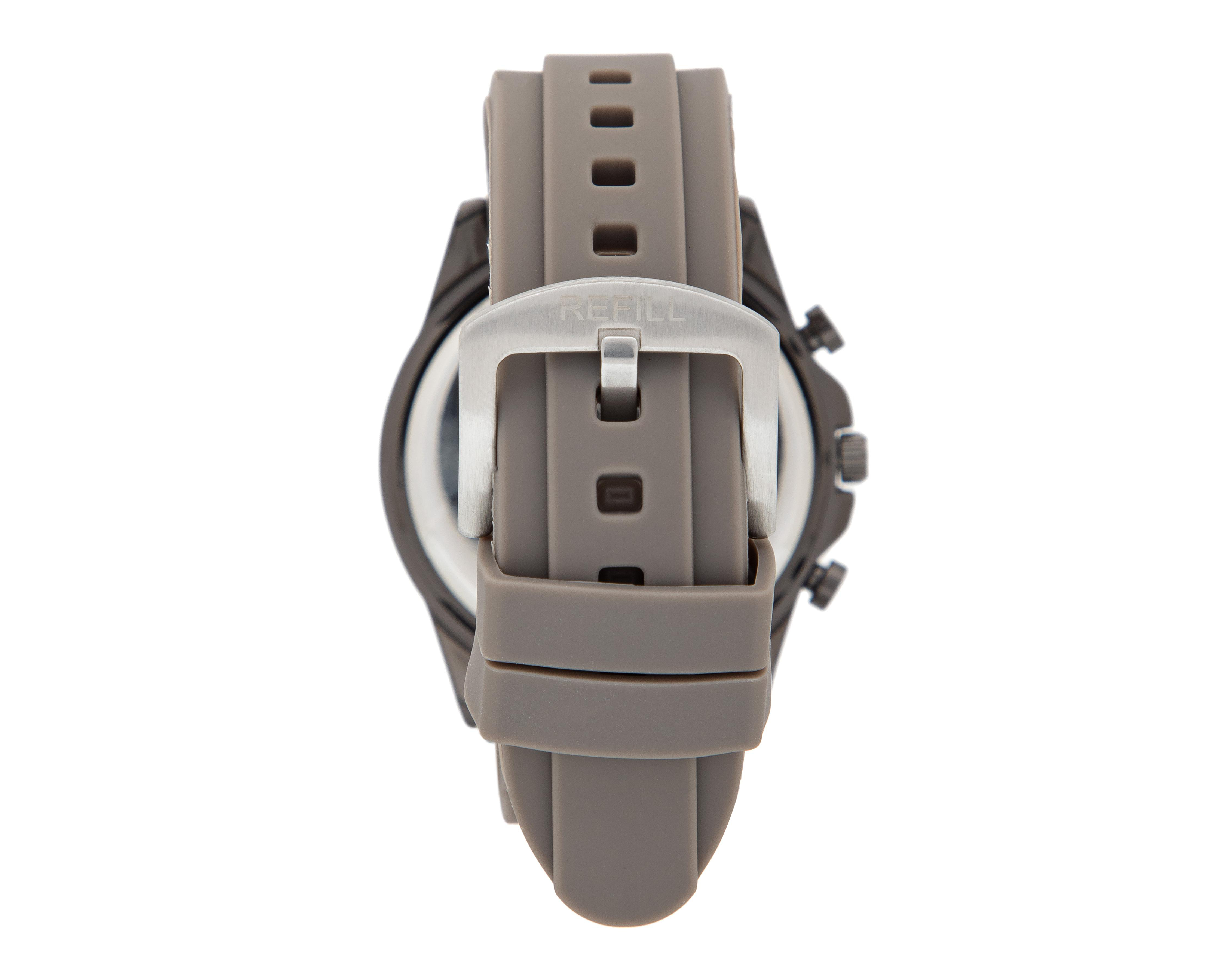 Foto 4 pulgar | Reloj para Hombre Refill Gris REFL-DM17-24