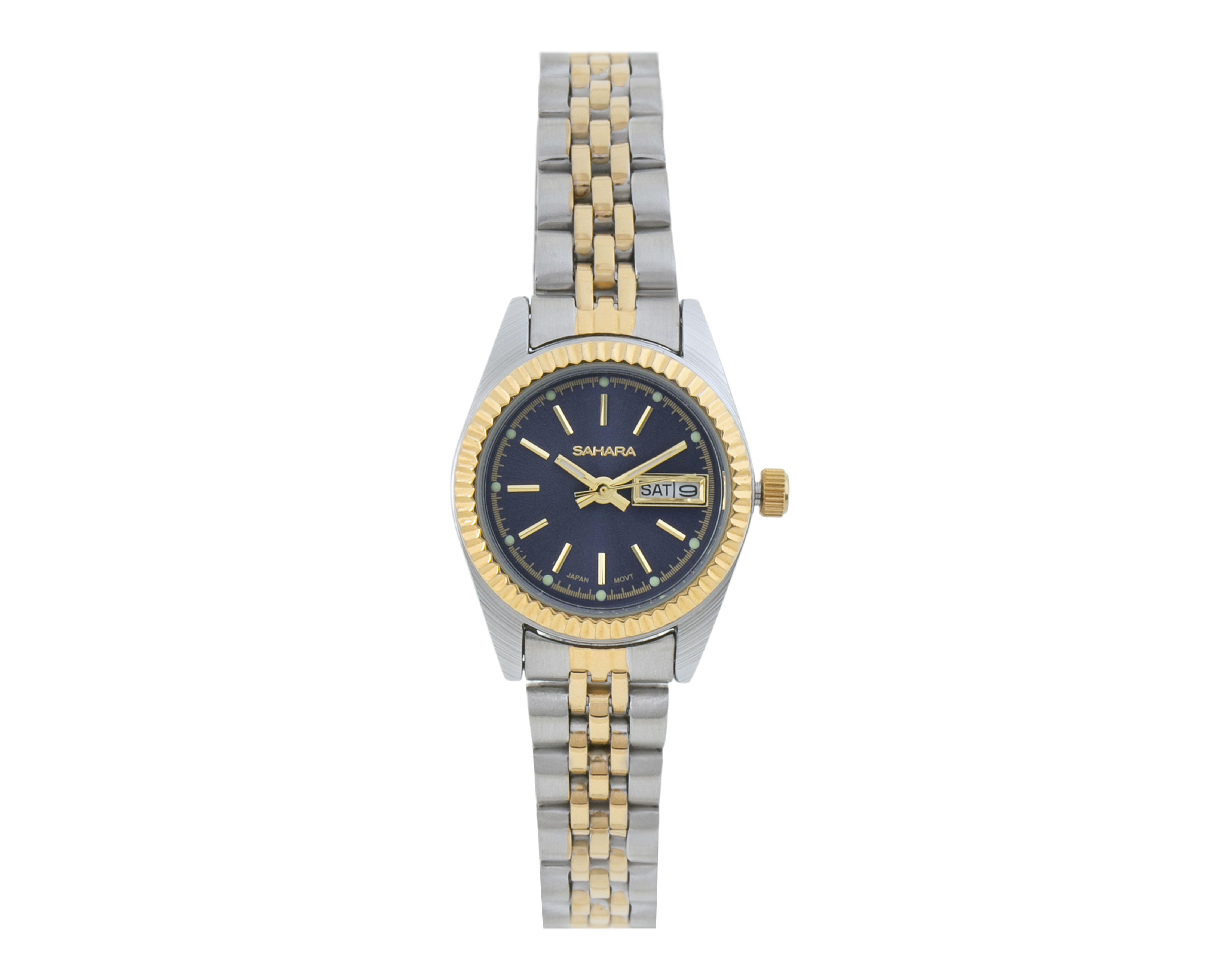 Foto 2 pulgar | Reloj para Mujer Sahara Plateado SHR-6025-24
