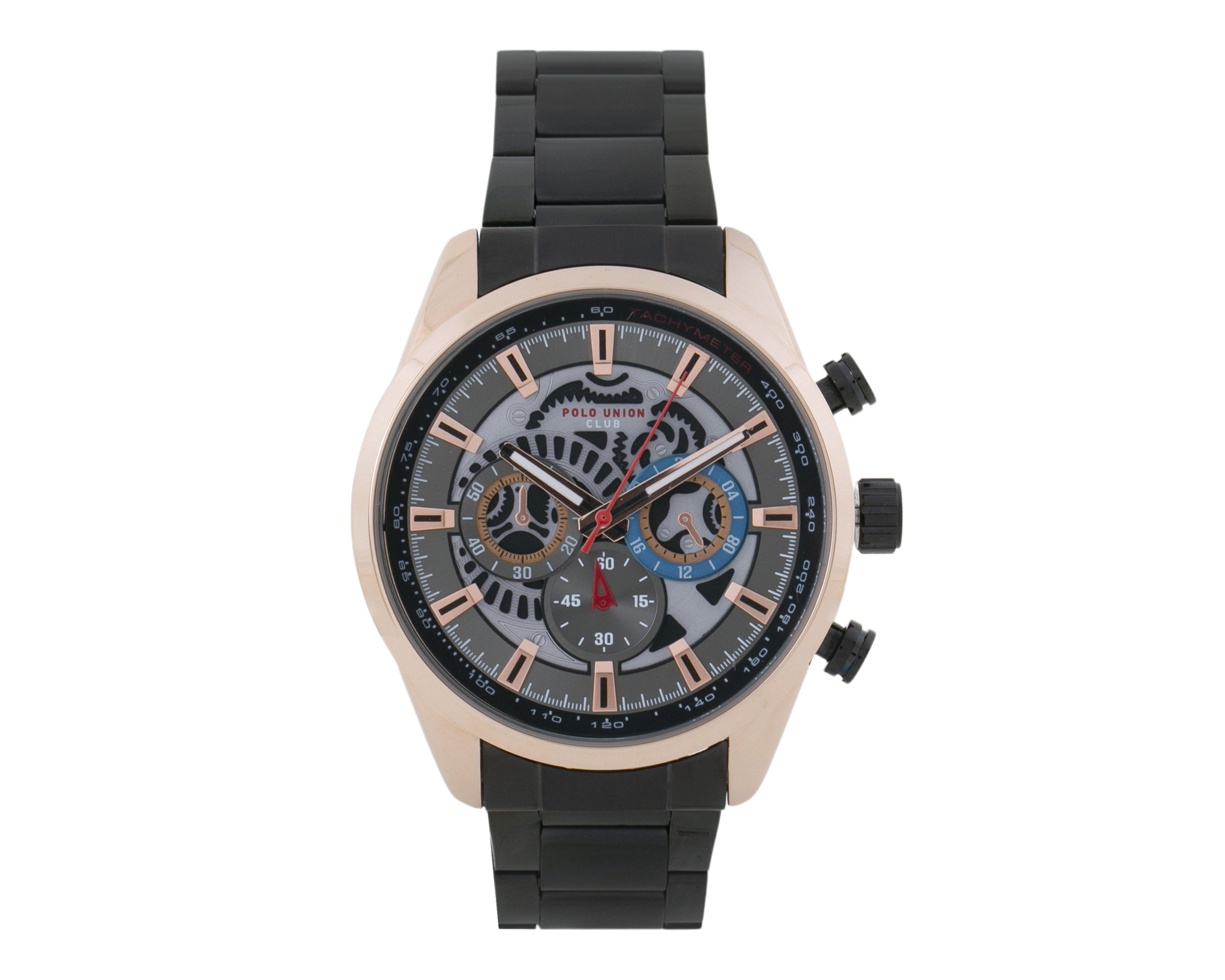 Reloj para Hombre Polo Union Club Negro PUC-23023-24