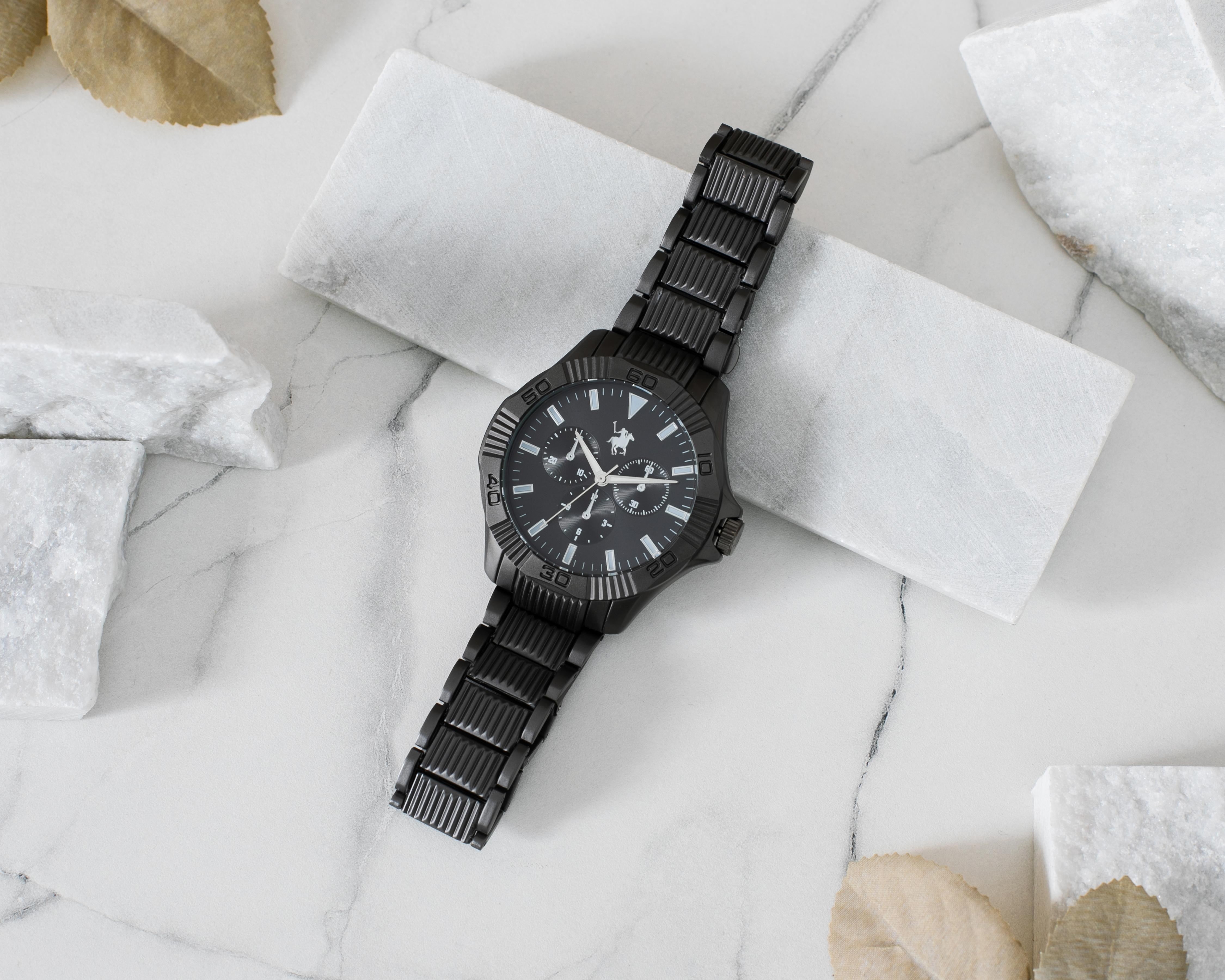 Foto 7 pulgar | Reloj para Hombre York Team Polo Club Negro YTPC-MXDM0-BLACK-24