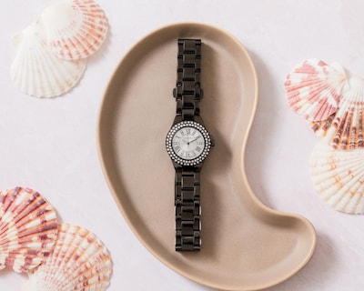 Foto 5 | Reloj para Mujer Sahara Gris SHR-9374-24