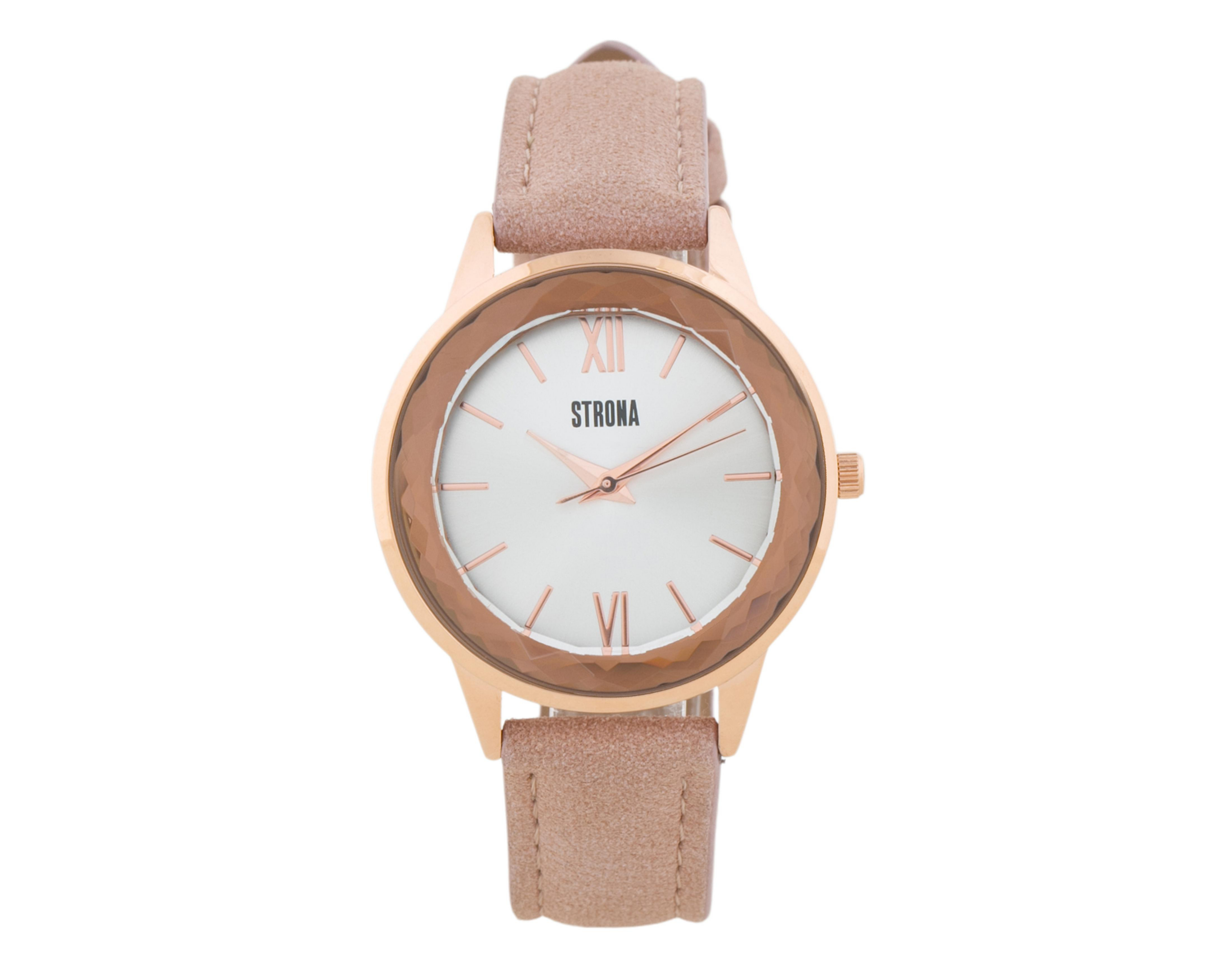 Foto 2 pulgar | Reloj para Mujer Strona STN-15433-PINK-24 Rosa