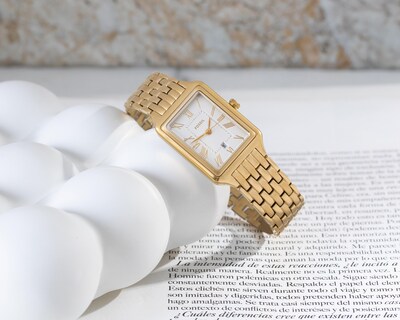 Foto 5 | Reloj para Mujer Fossil Dorado ES5220