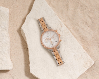 Foto 6 | Reloj para Mujer Fossil Dorado ES5279