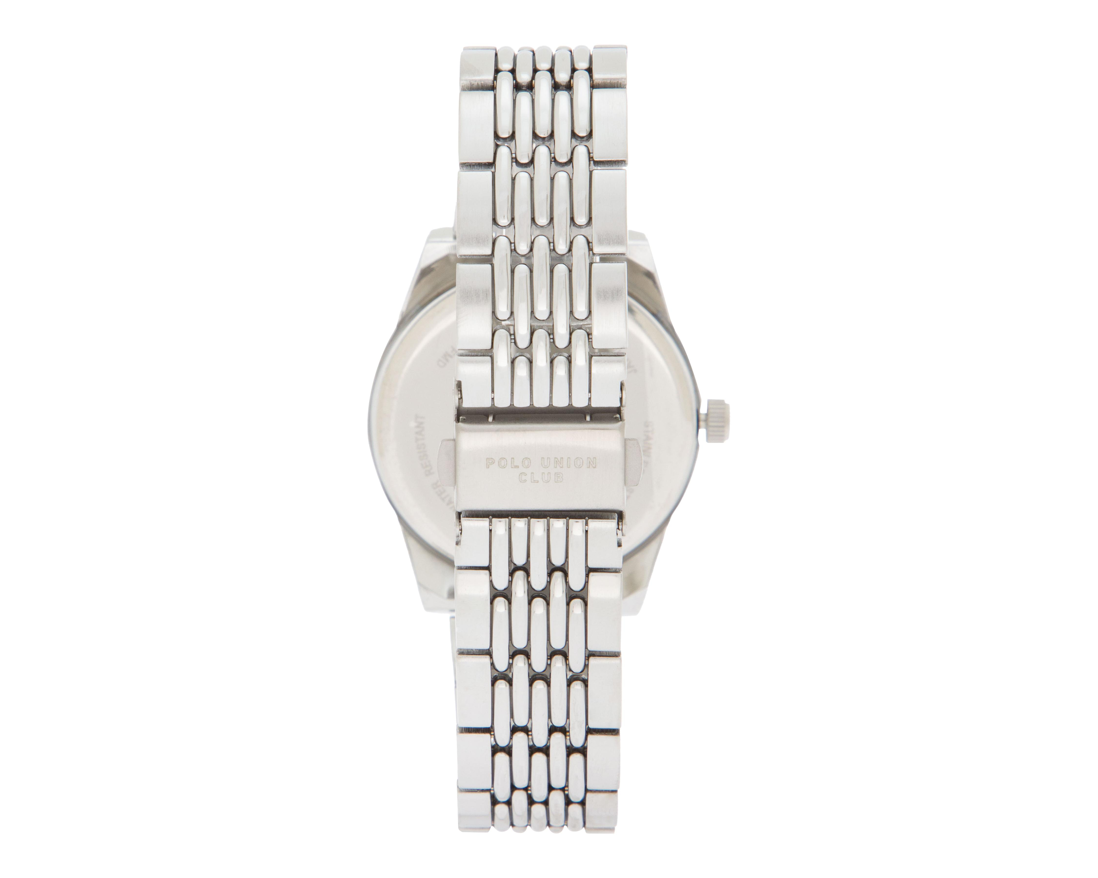 Foto 3 pulgar | Reloj Polo Union Club para Hombre PUC-FPOL-24 Plateado