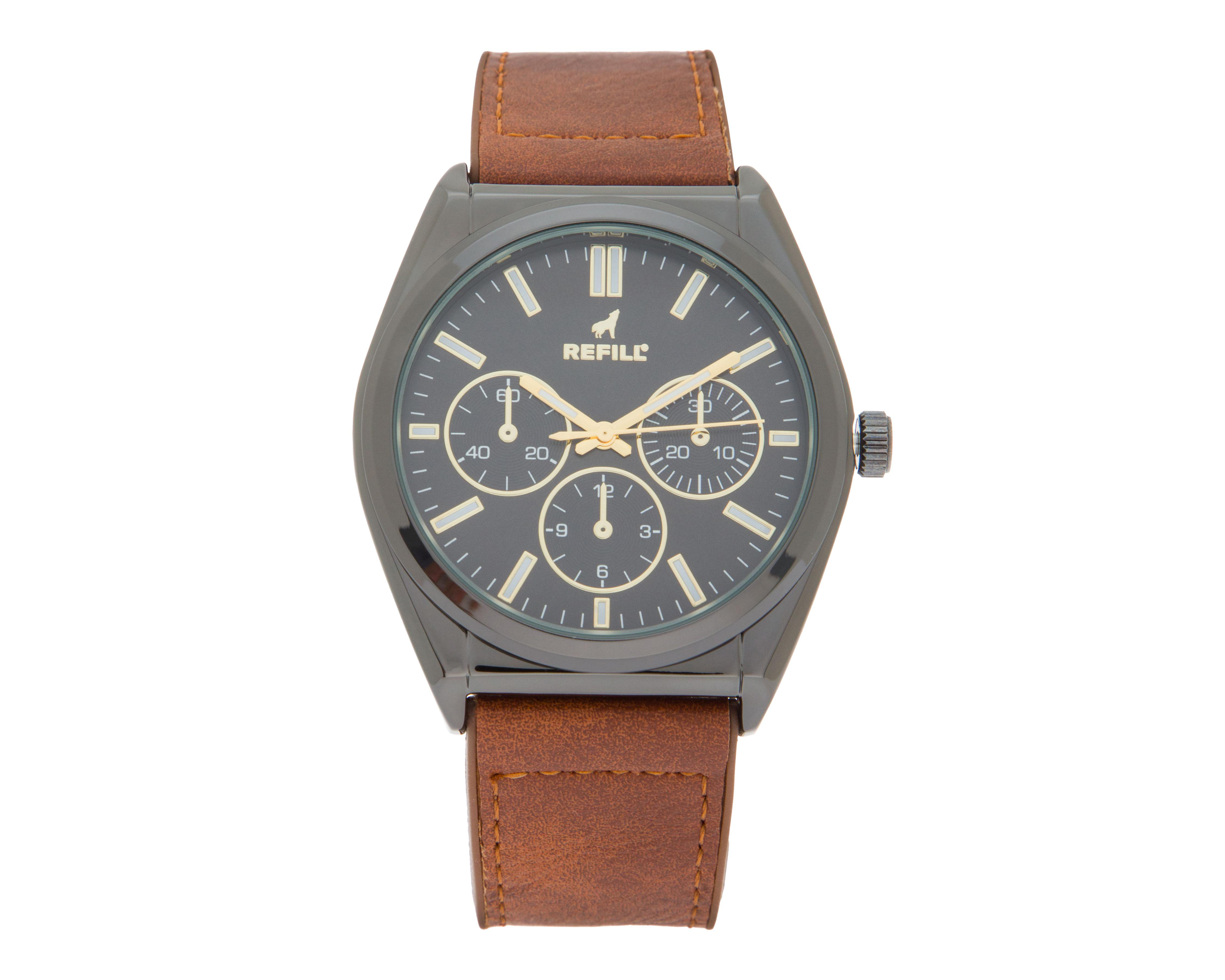 Foto 2 pulgar | Reloj Refill para Hombre RFL-FM01-24 Café