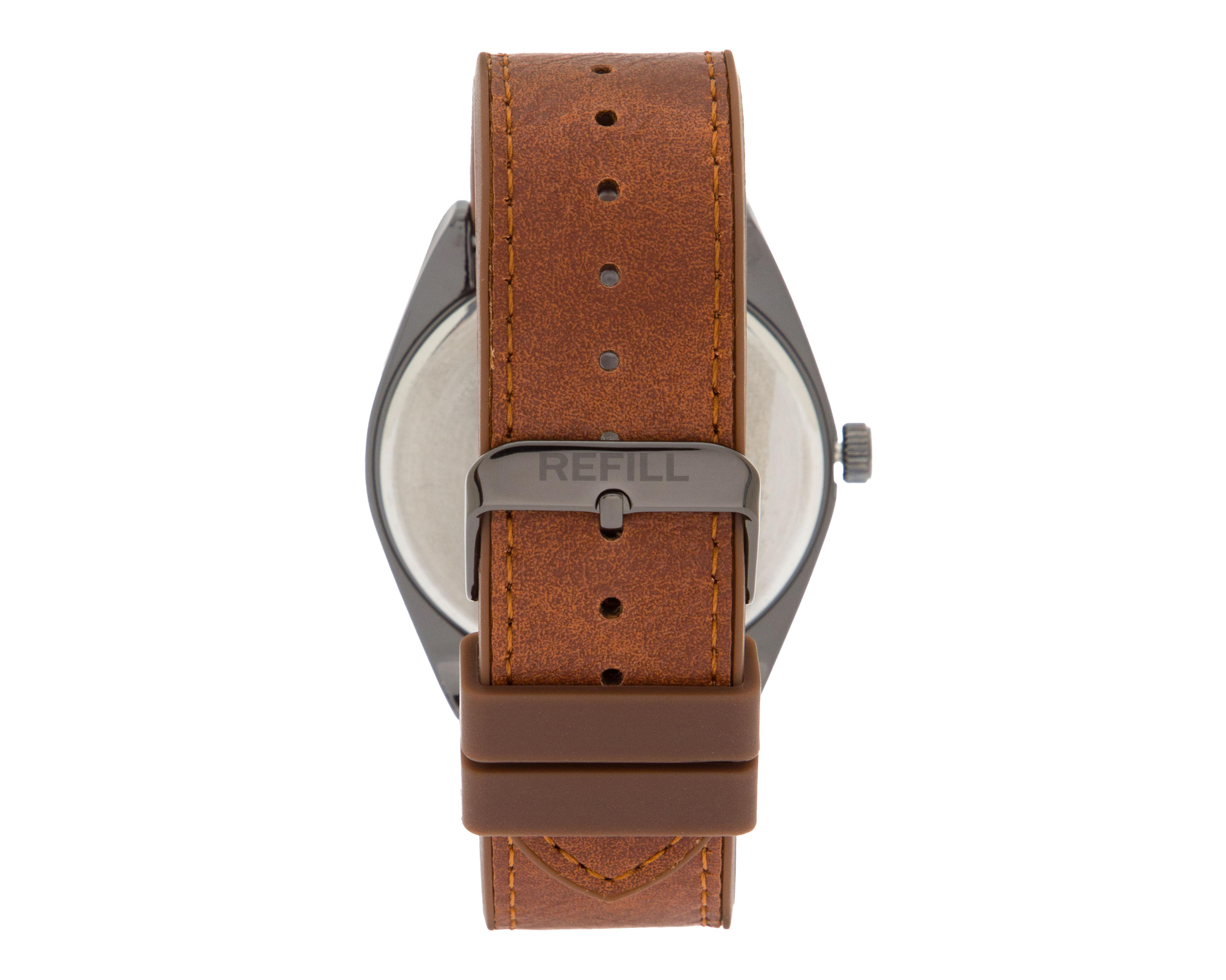 Foto 3 pulgar | Reloj Refill para Hombre RFL-FM01-24 Café