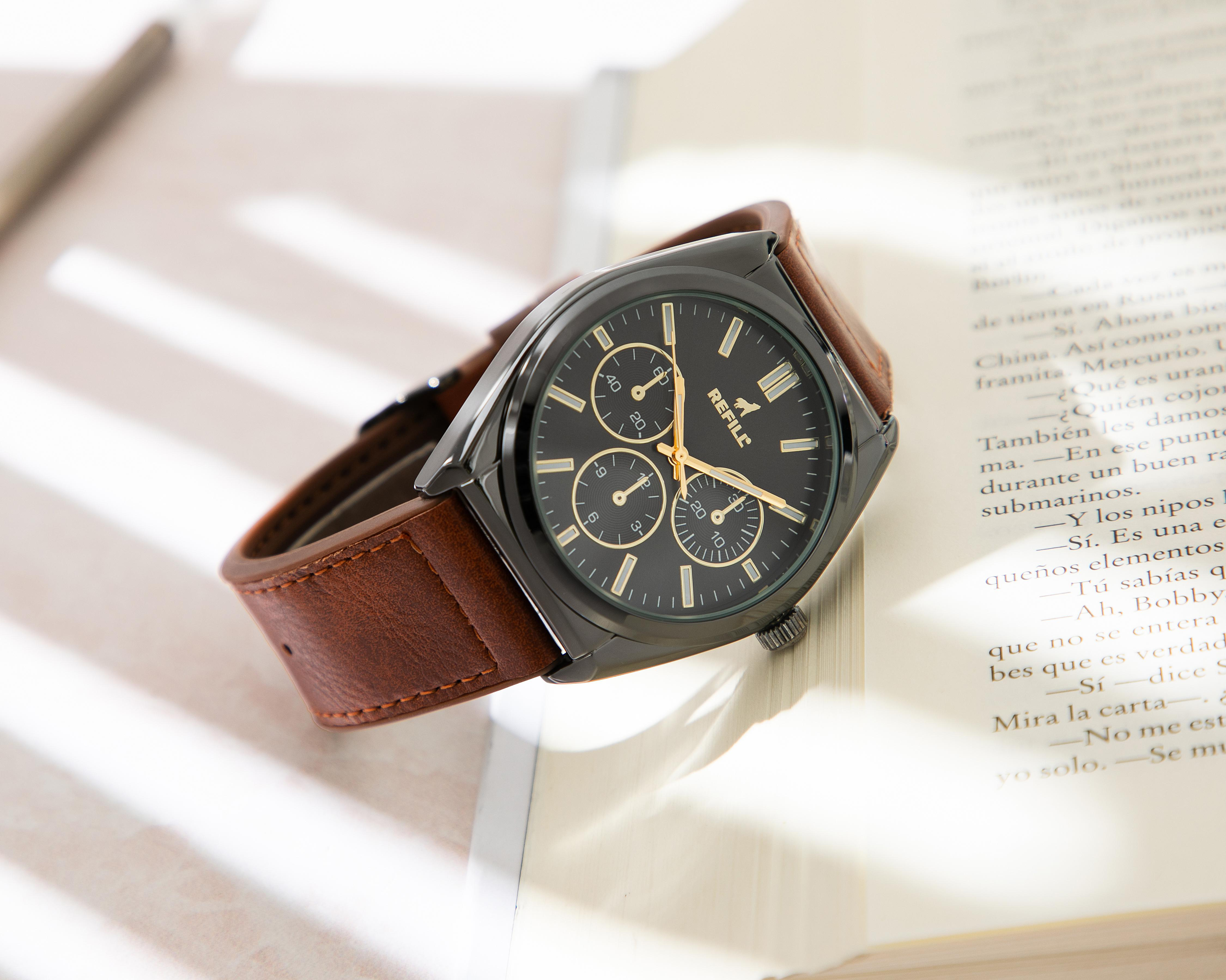 Foto 6 | Reloj Refill para Hombre RFL-FM01-24 Café