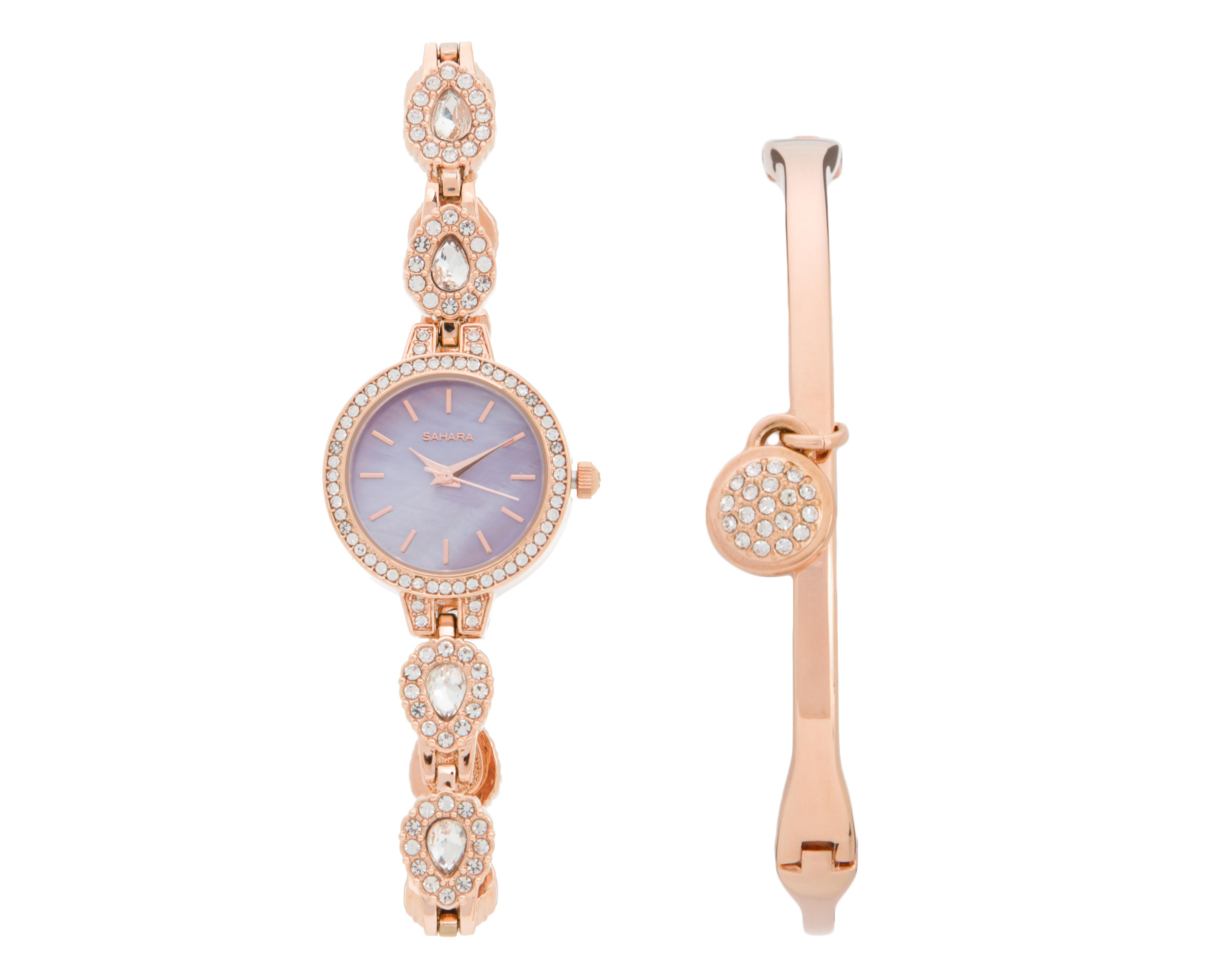Foto 1 | Reloj Sahara para Mujer SHR-FMD-PURPLE-24 con 1 Accesorio