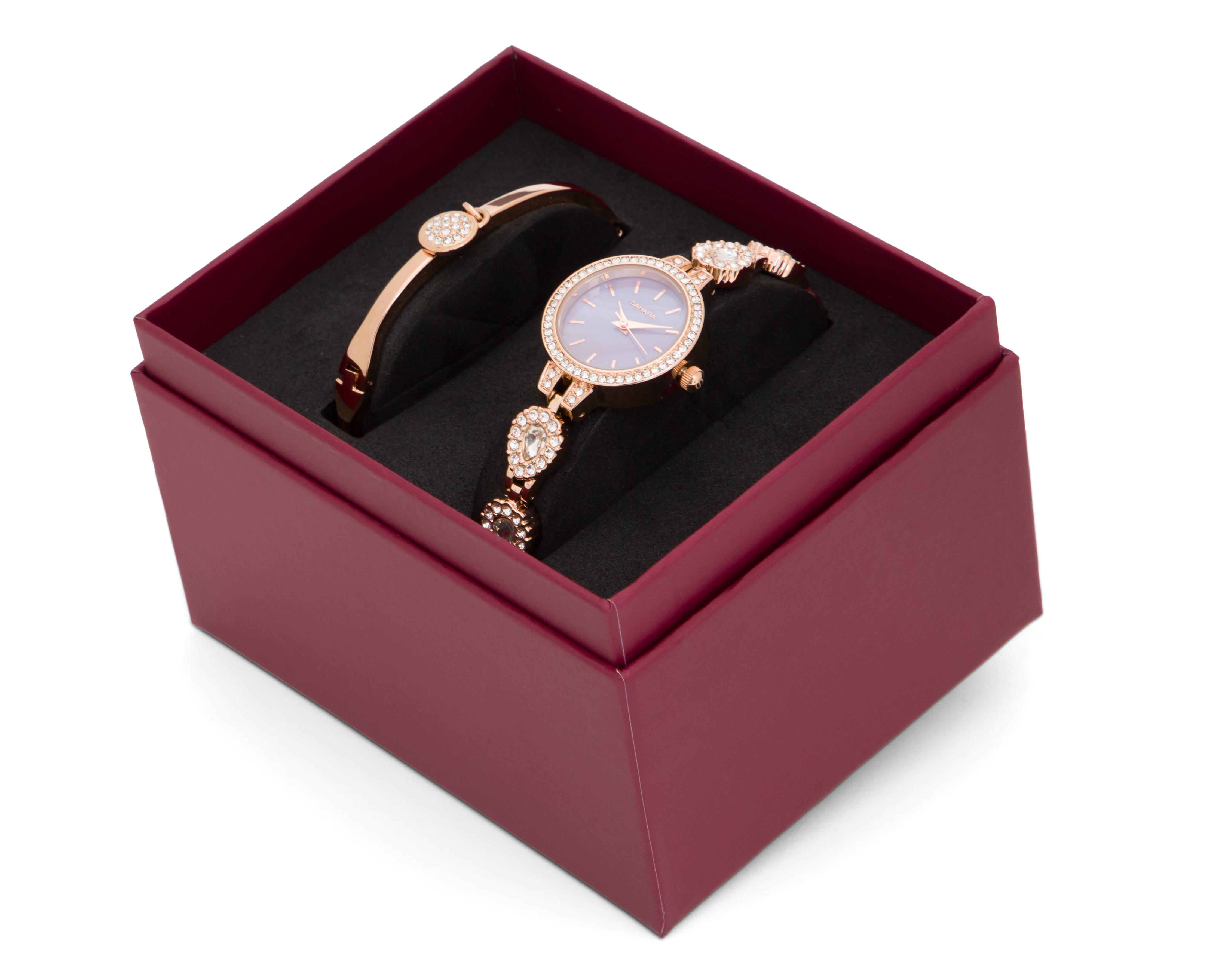 Foto 7 | Reloj Sahara para Mujer SHR-FMD-PURPLE-24 con 1 Accesorio