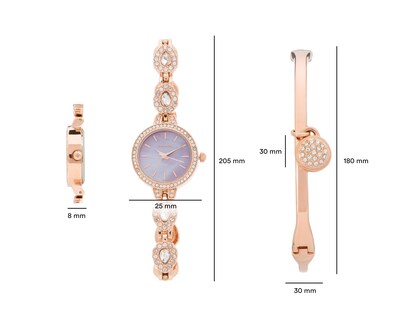 Foto 9 | Reloj Sahara para Mujer SHR-FMD-PURPLE-24 con 1 Accesorio