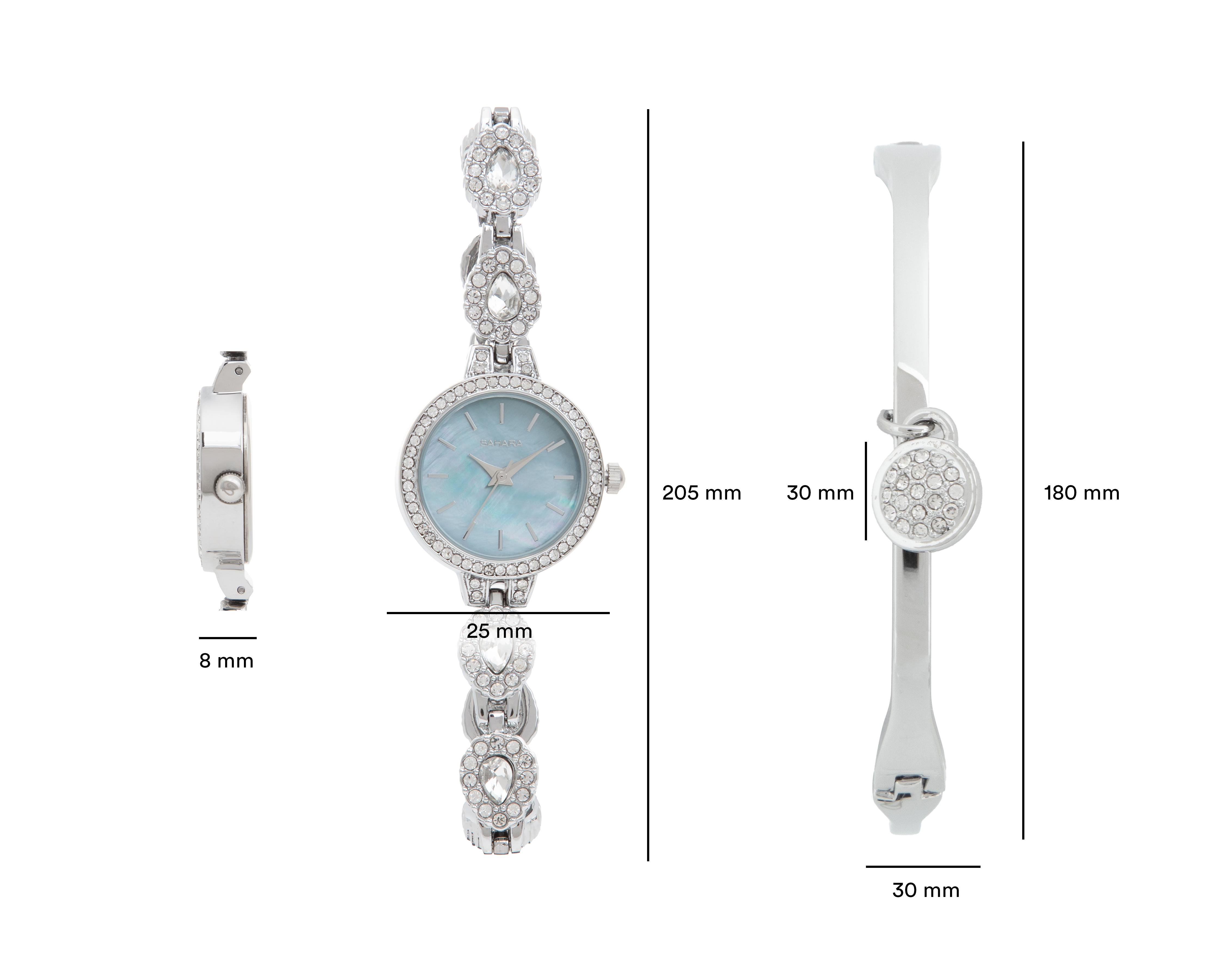 Foto 10 pulgar | Reloj Sahara para Mujer con Pulsera