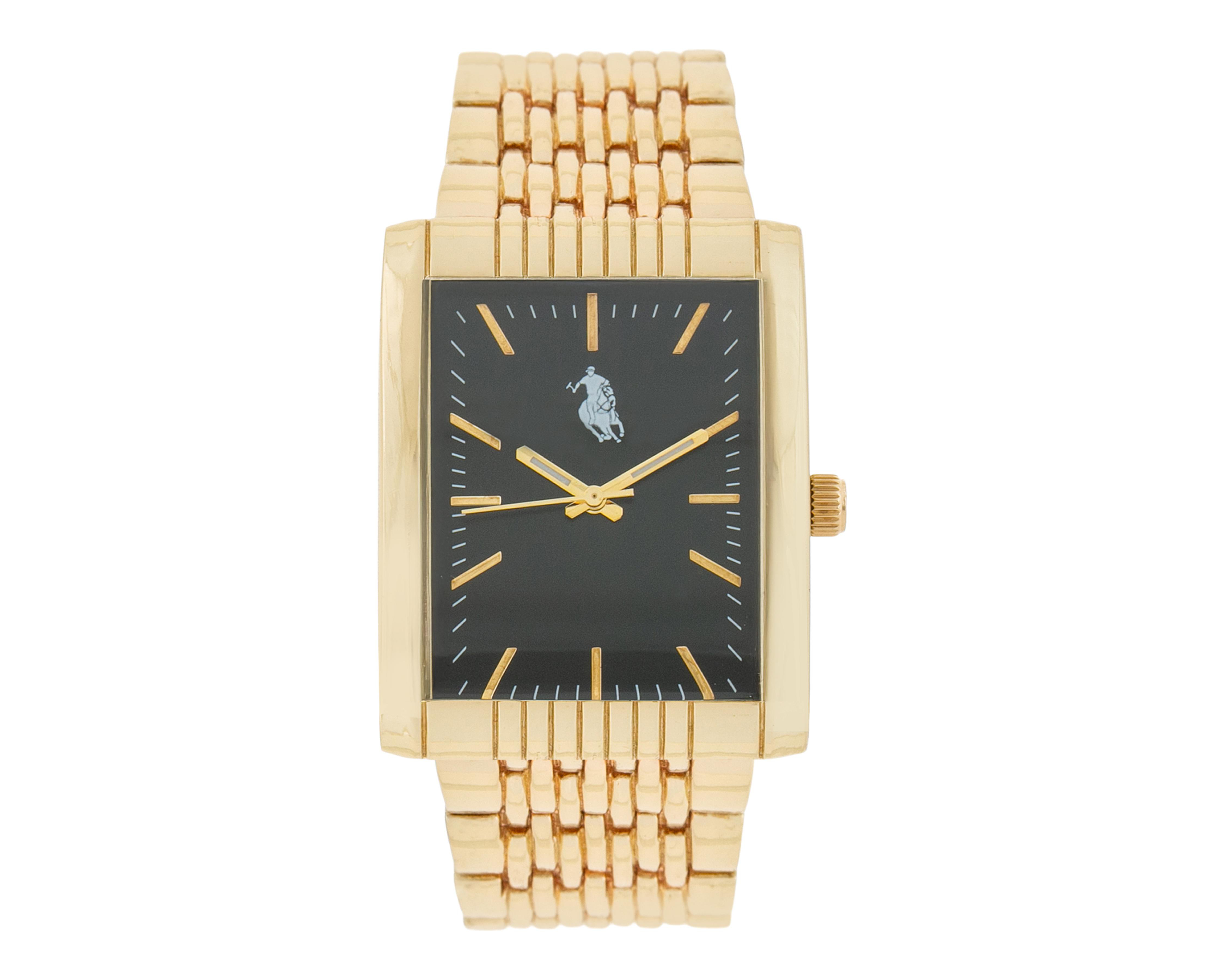 Reloj para Hombre Polo Union Club Dorado PUC-C-60YG-24