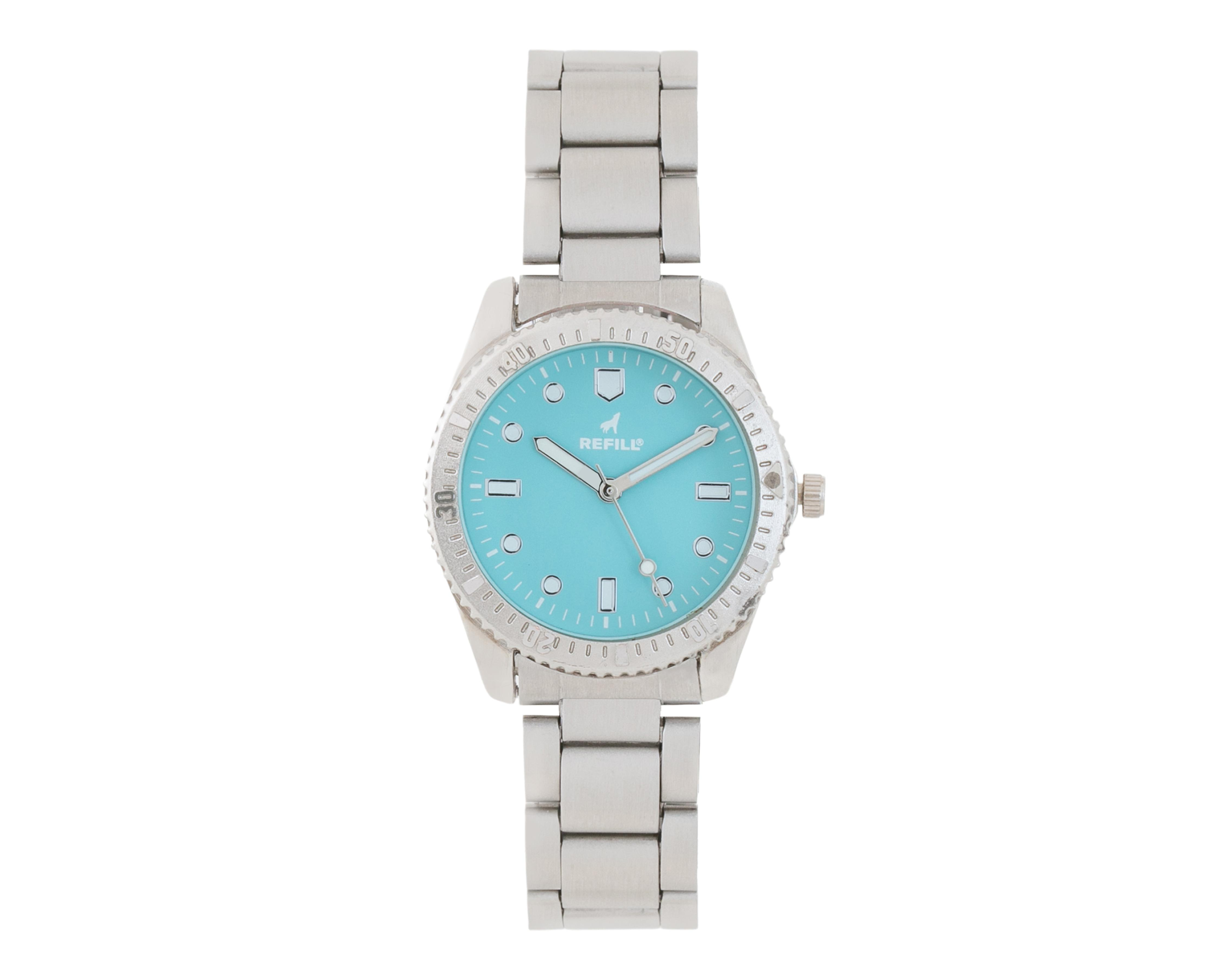 Foto 2 pulgar | Reloj para Mujer Refill Plateado RFL-D-70SS-24