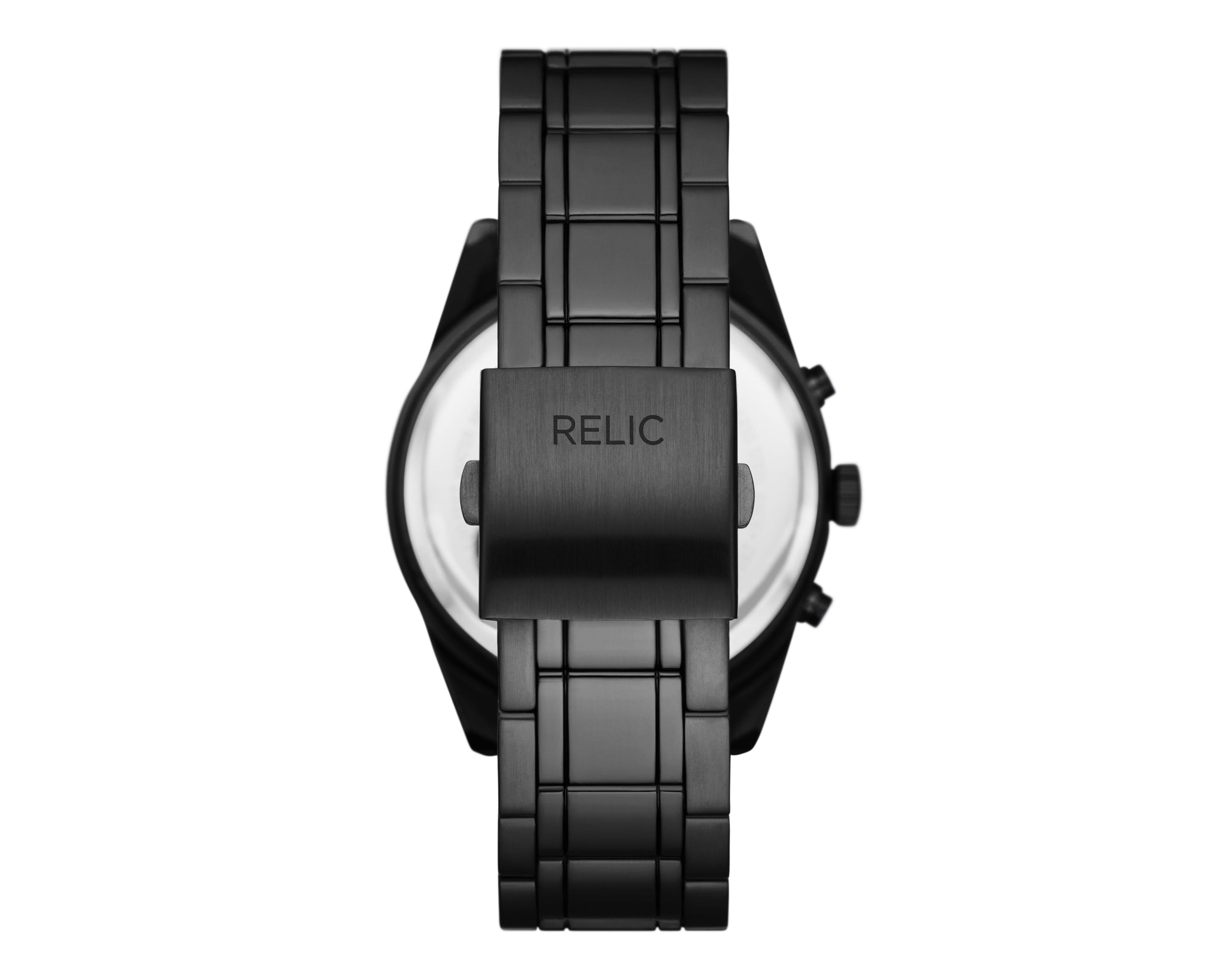 Foto 4 pulgar | Reloj para Hombre Relic Negro ZR16030