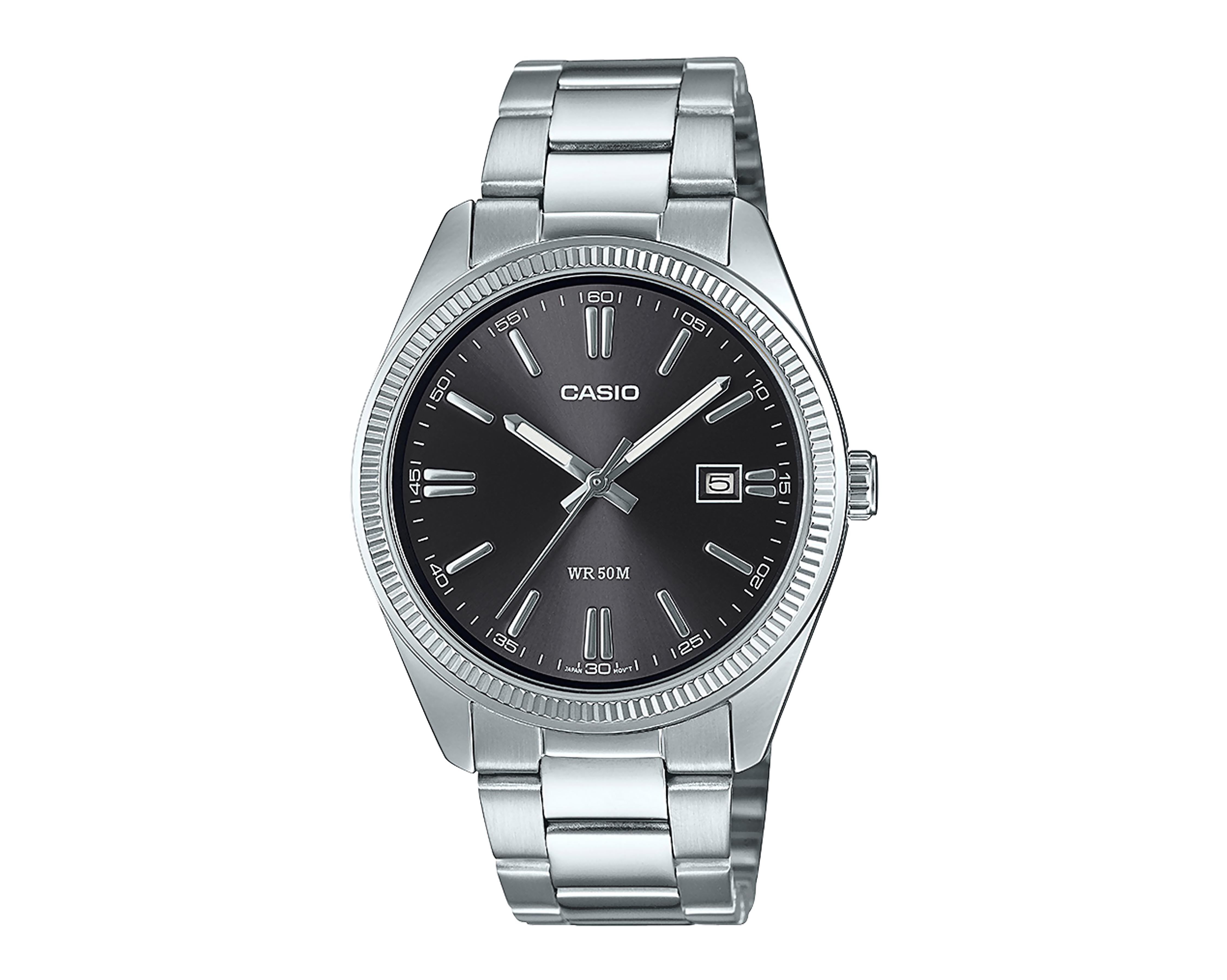 Reloj para Hombre Casio Plateado MTP-1302D-1A1VVT