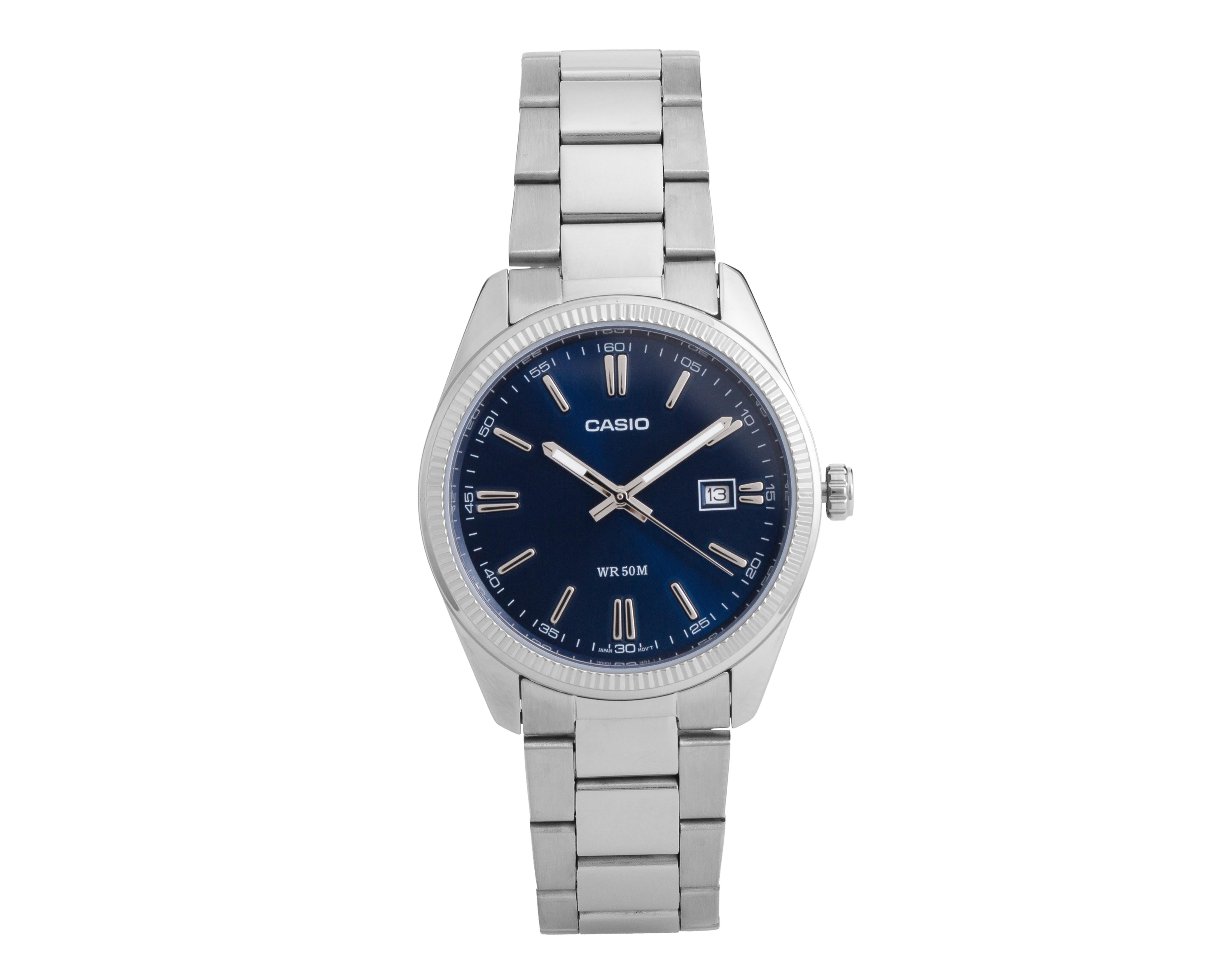 Reloj para Hombre Casio Plateado MTP-1302D-2AVVT $1,929