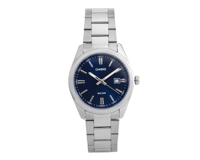 Foto 1 | Reloj para Hombre Casio Plateado MTP-1302D-2AVVT