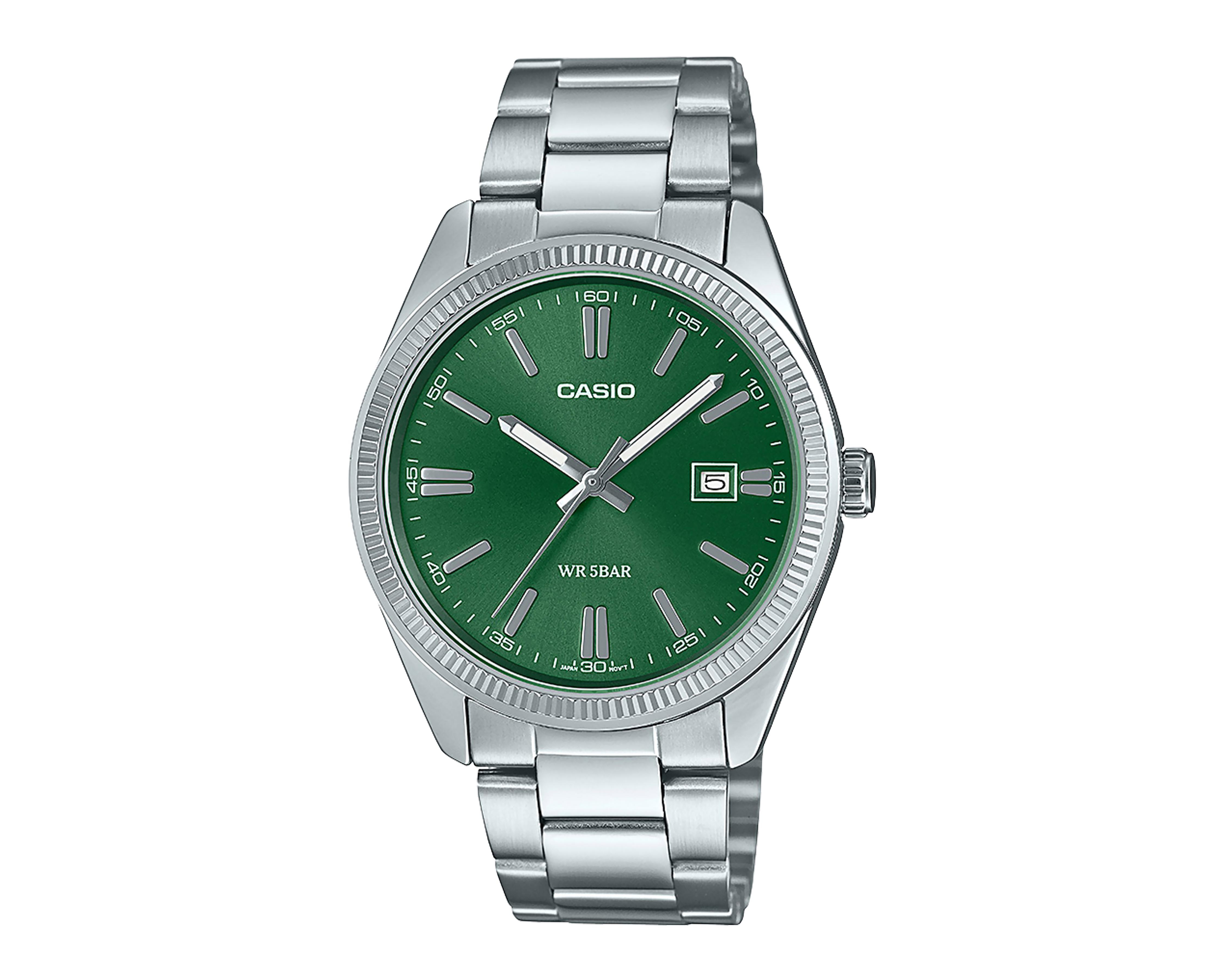 Reloj para Hombre Casio Plateado MTP-1302D-3AVVT