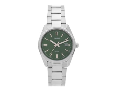 Foto 1 | Reloj para Hombre Casio Plateado MTP-1302D-3AVVT