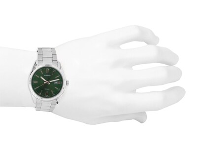 Foto 4 | Reloj para Hombre Casio Plateado MTP-1302D-3AVVT