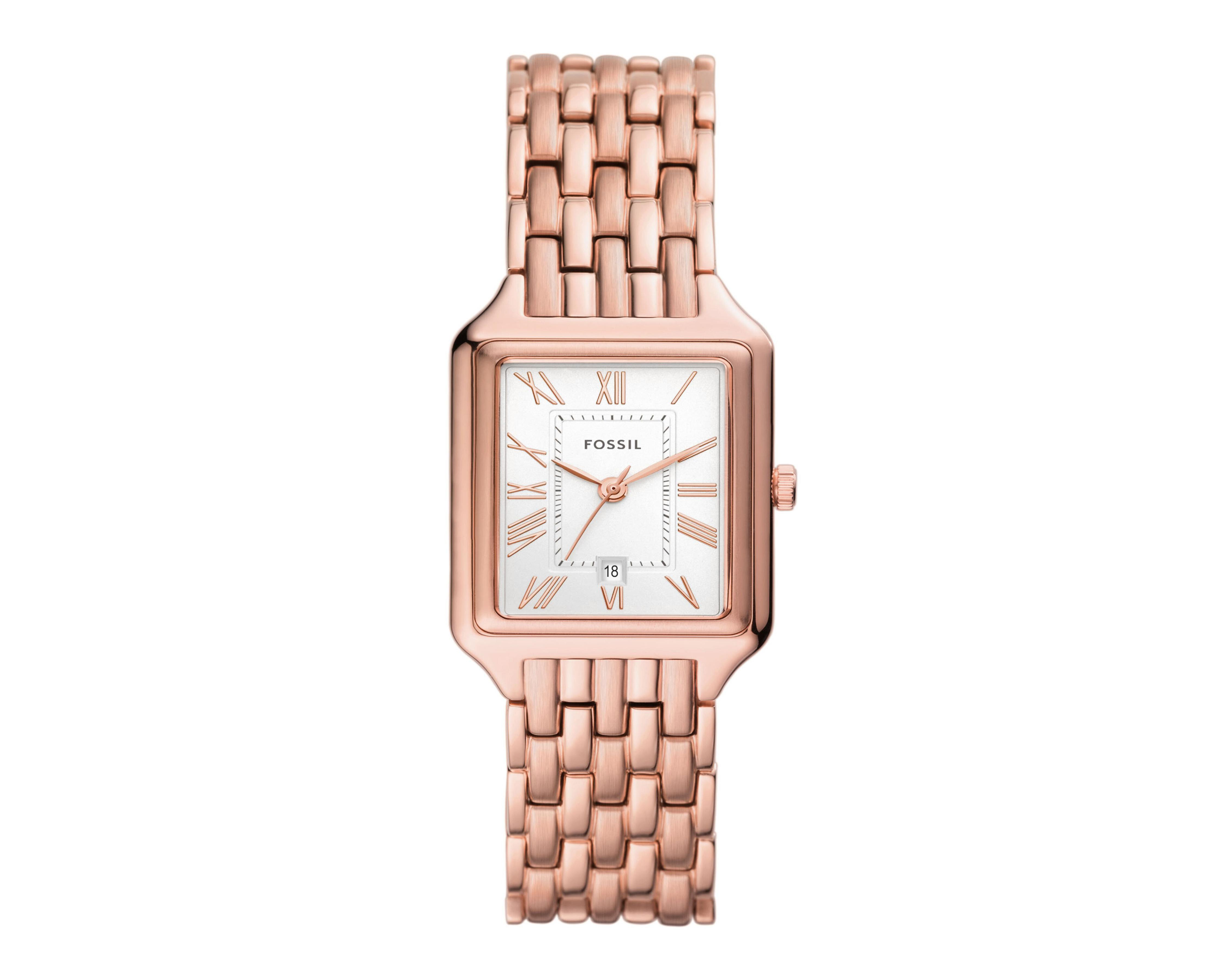 Foto 2 pulgar | Reloj para Mujer Fossil Oro Rosa ES5271