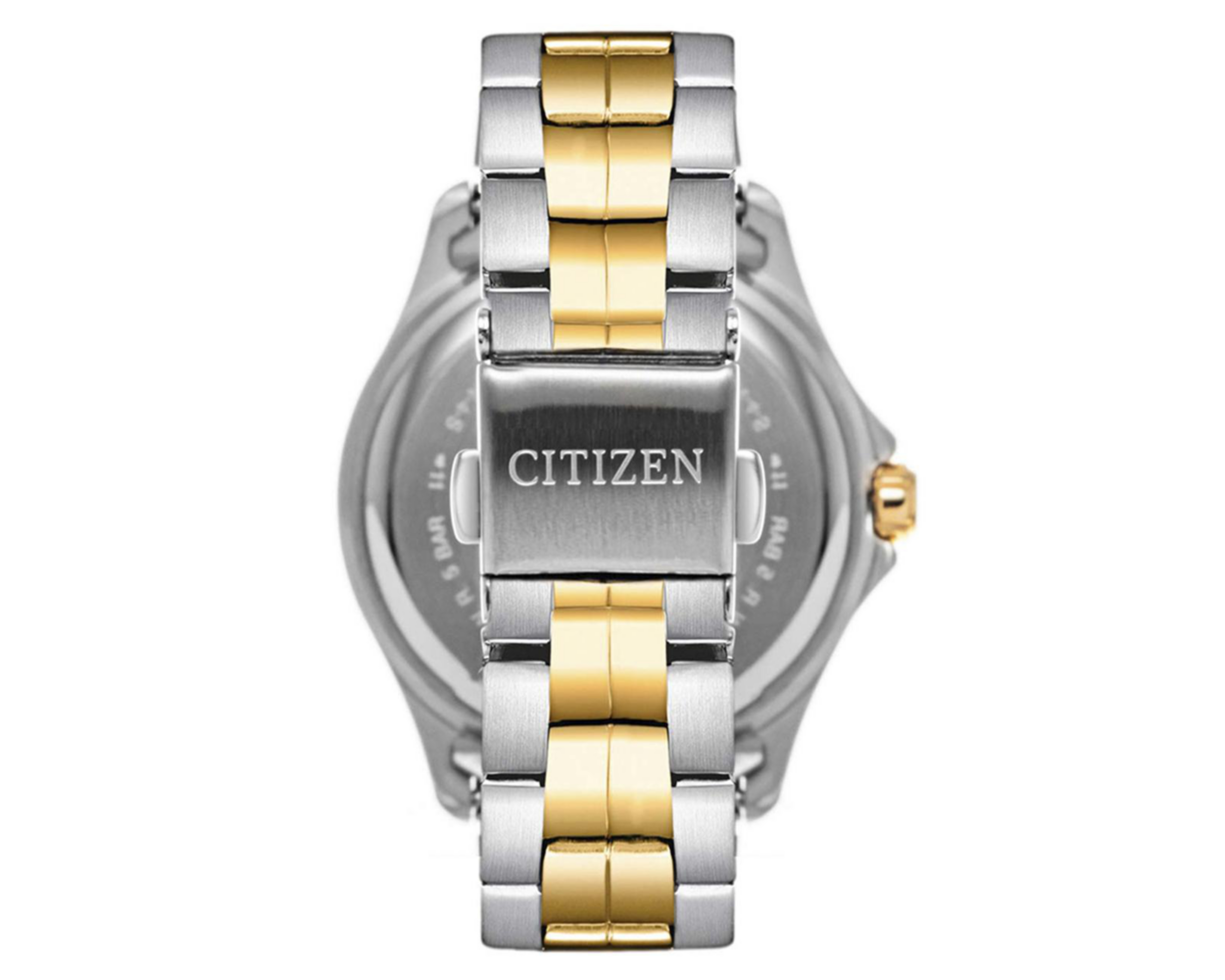 Foto 4 pulgar | Reloj para Mujer Citizen Plateado-Dorado 61078