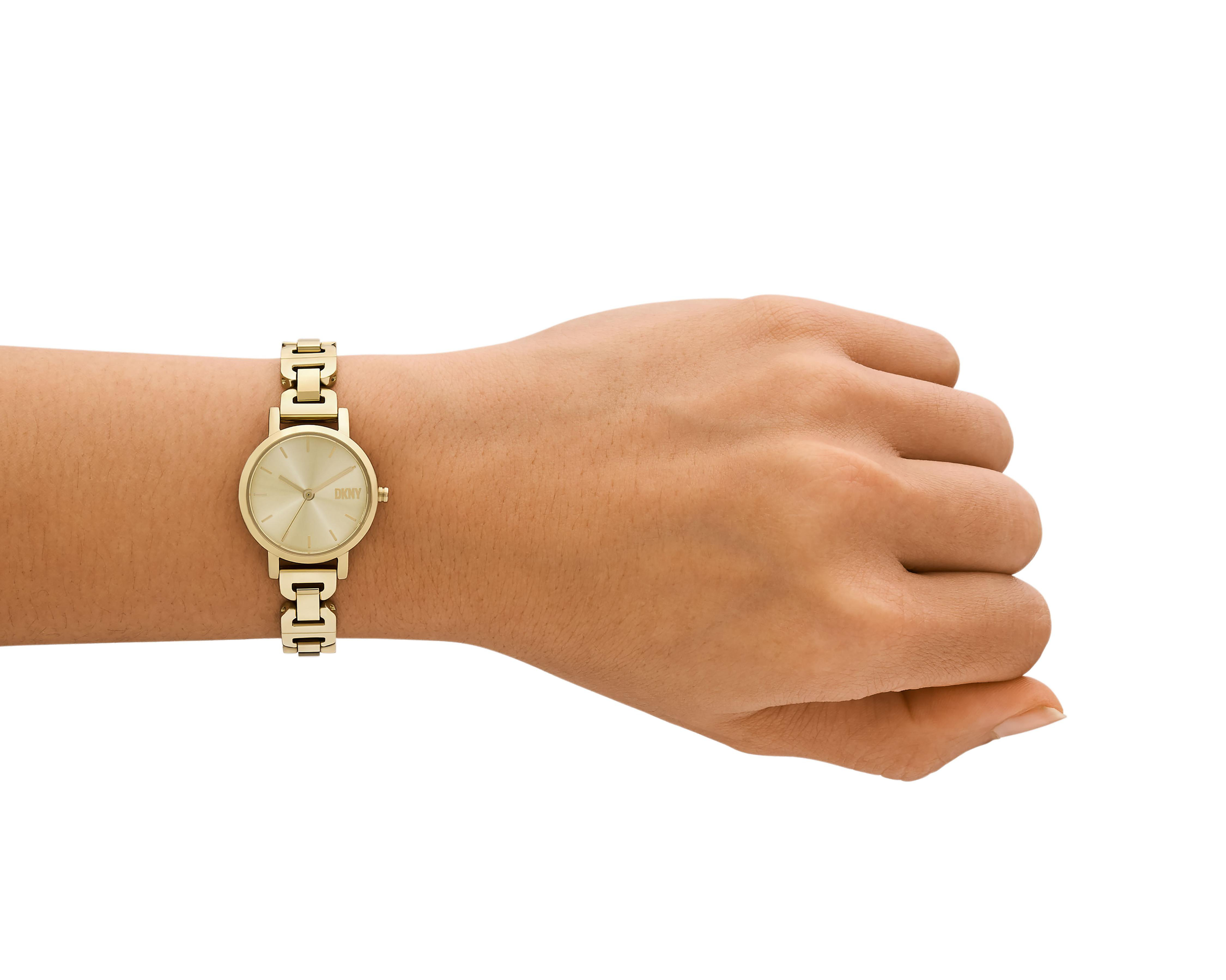 Foto 5 | Reloj para Mujer DKNY Dorado NY6696