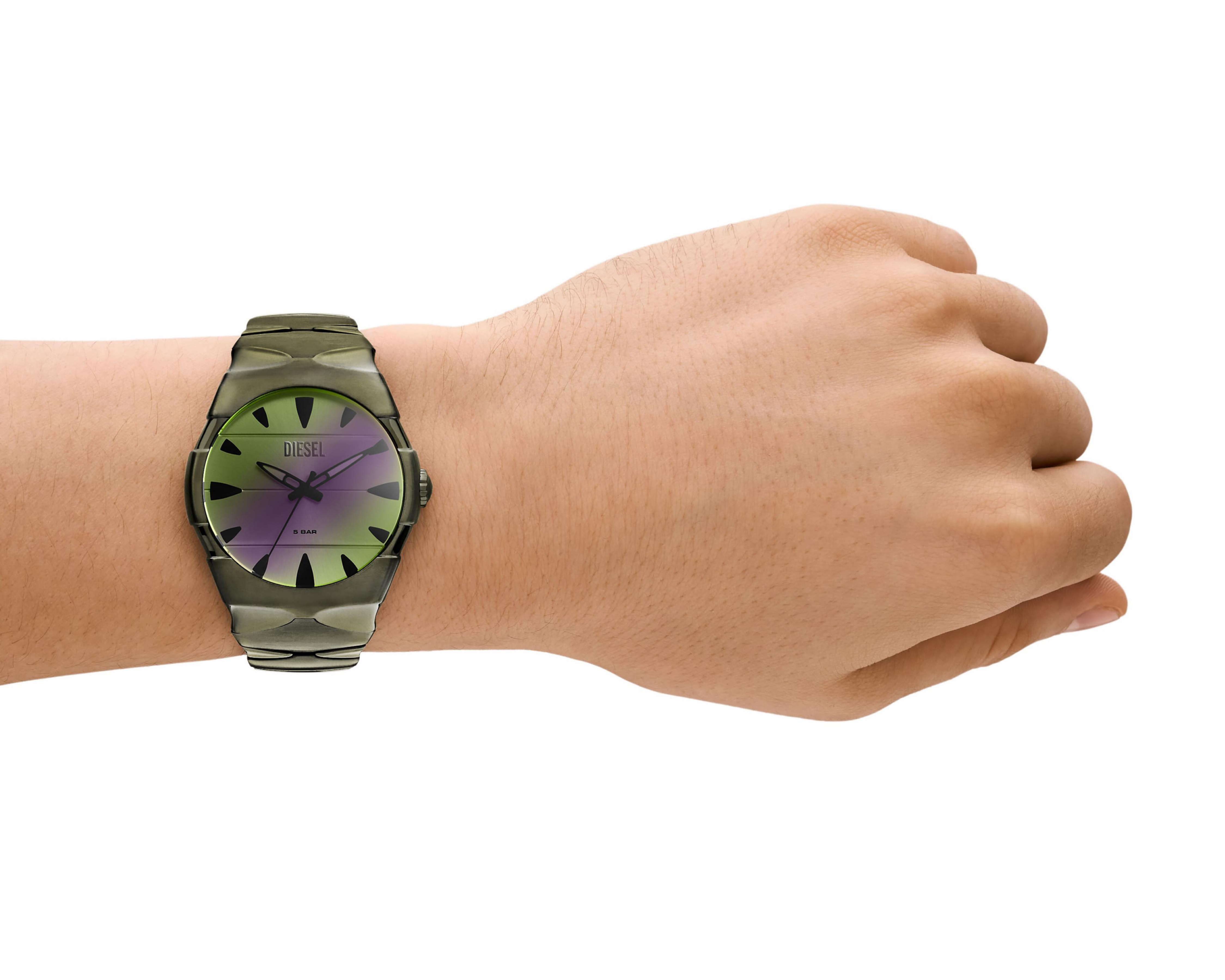 Foto 6 pulgar | Reloj para Hombre Diesel Verde DZ2215